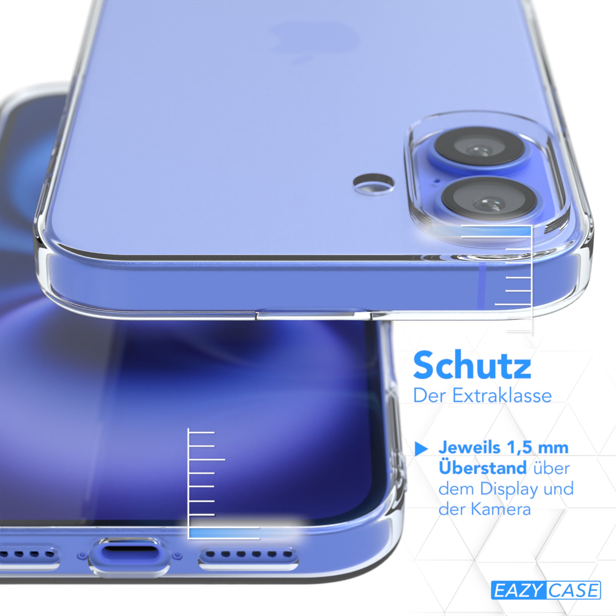 iPhone 16 Plus transparentes Slimcover