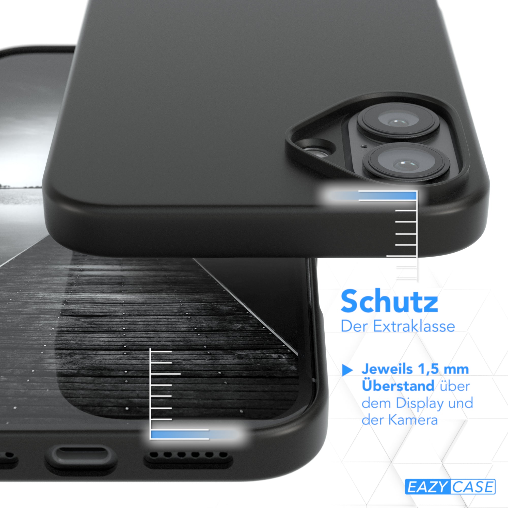 iPhone 16 Plus ultradünnes Slimcover aus TPU
