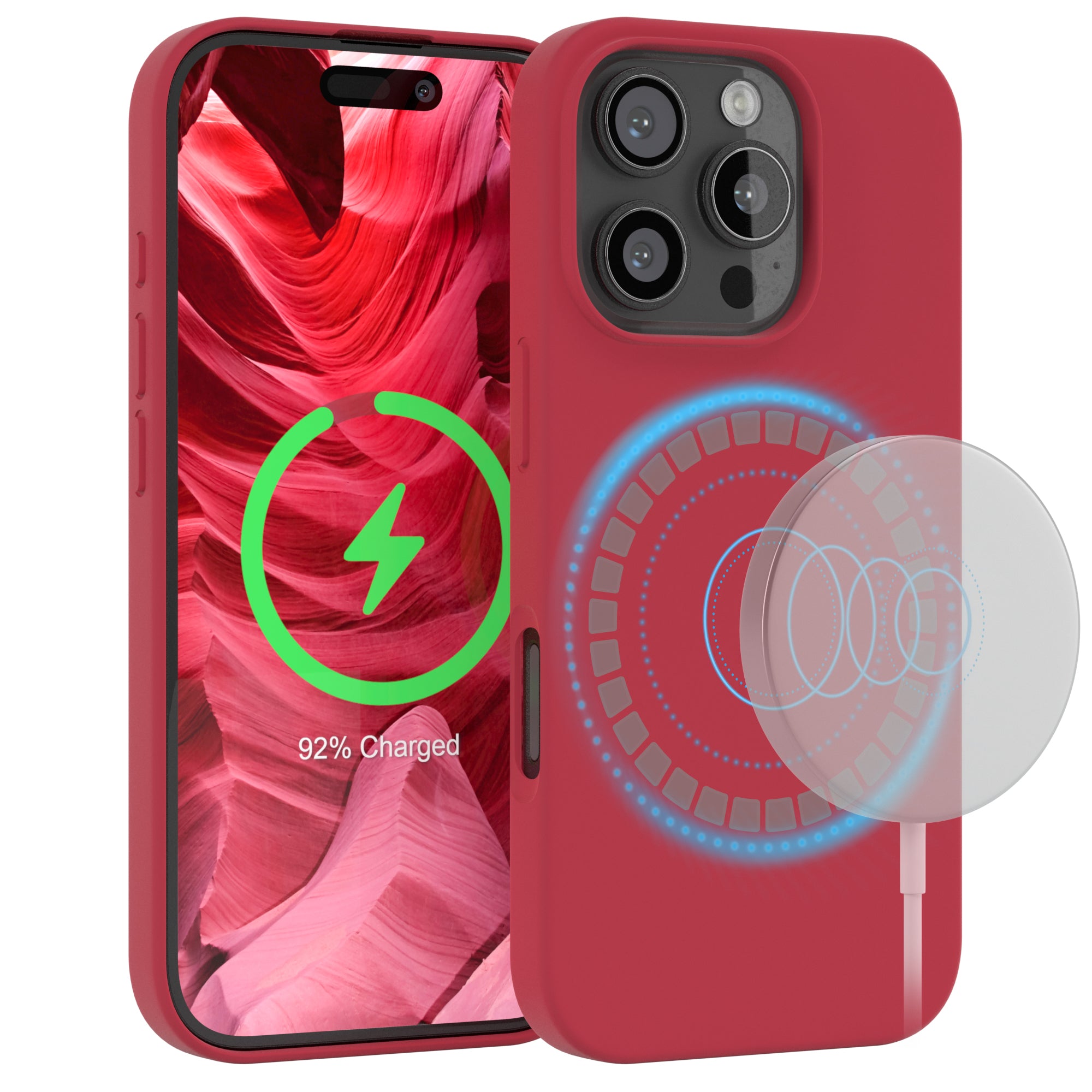 iPhone 16 Pro Silikonhülle mit MagSafe