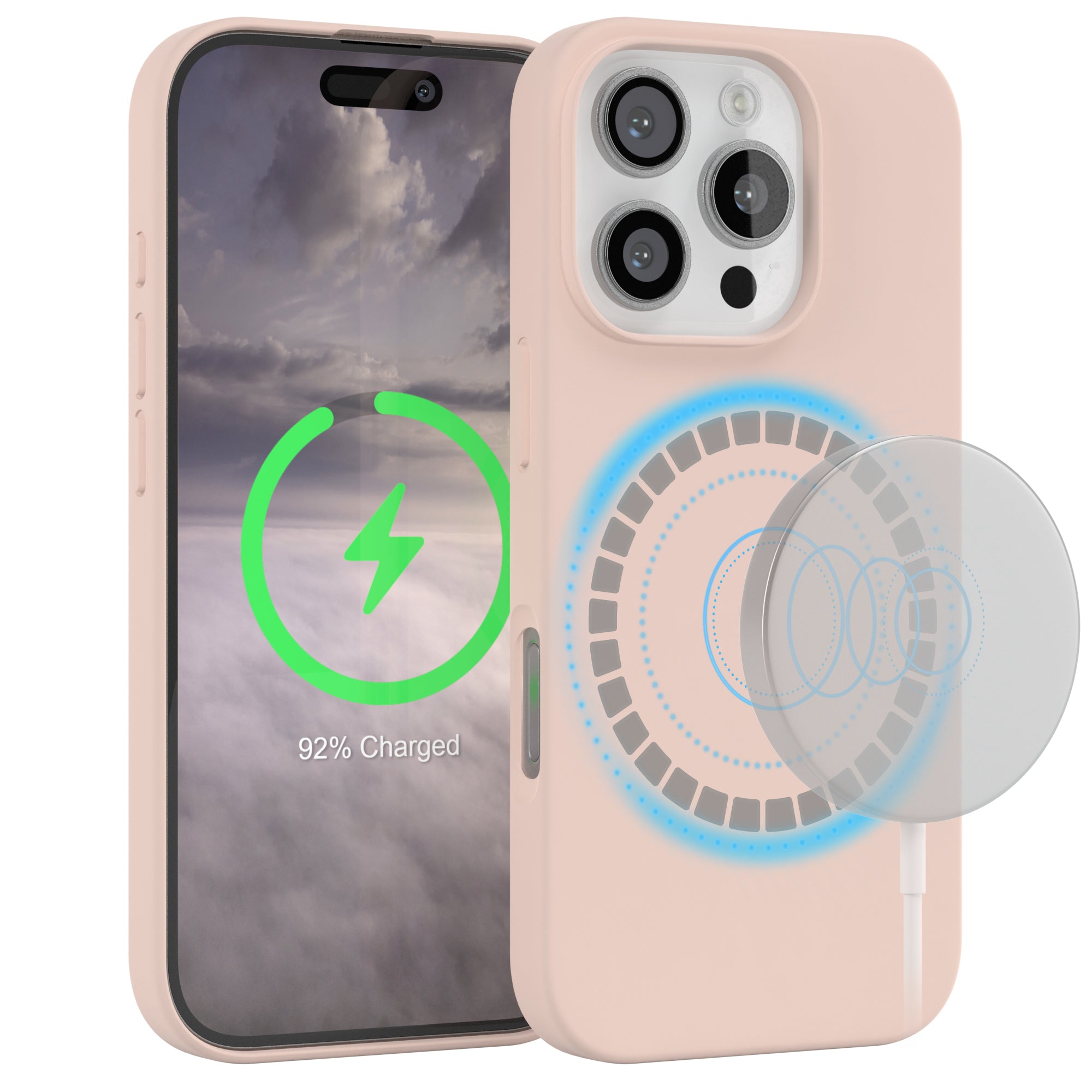 iPhone 16 Pro Silikonhülle mit MagSafe