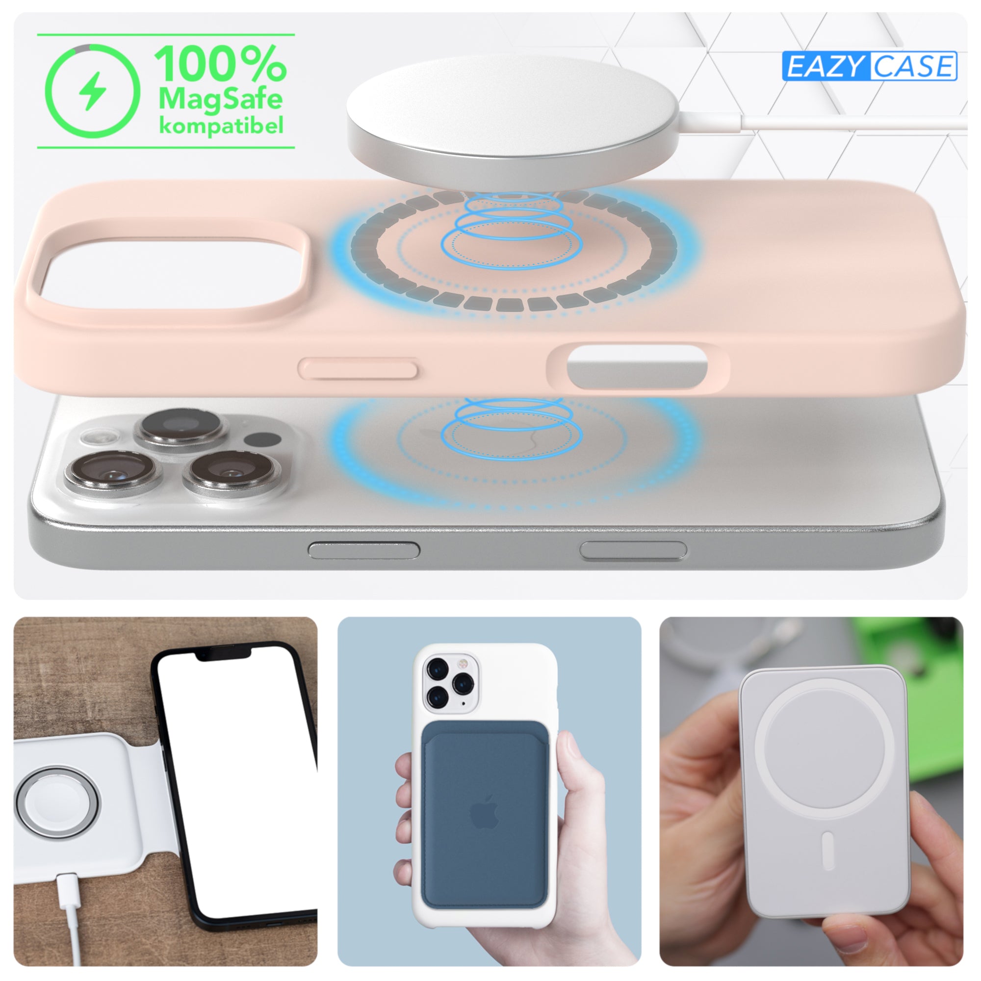 iPhone 16 Pro Silikonhülle mit MagSafe