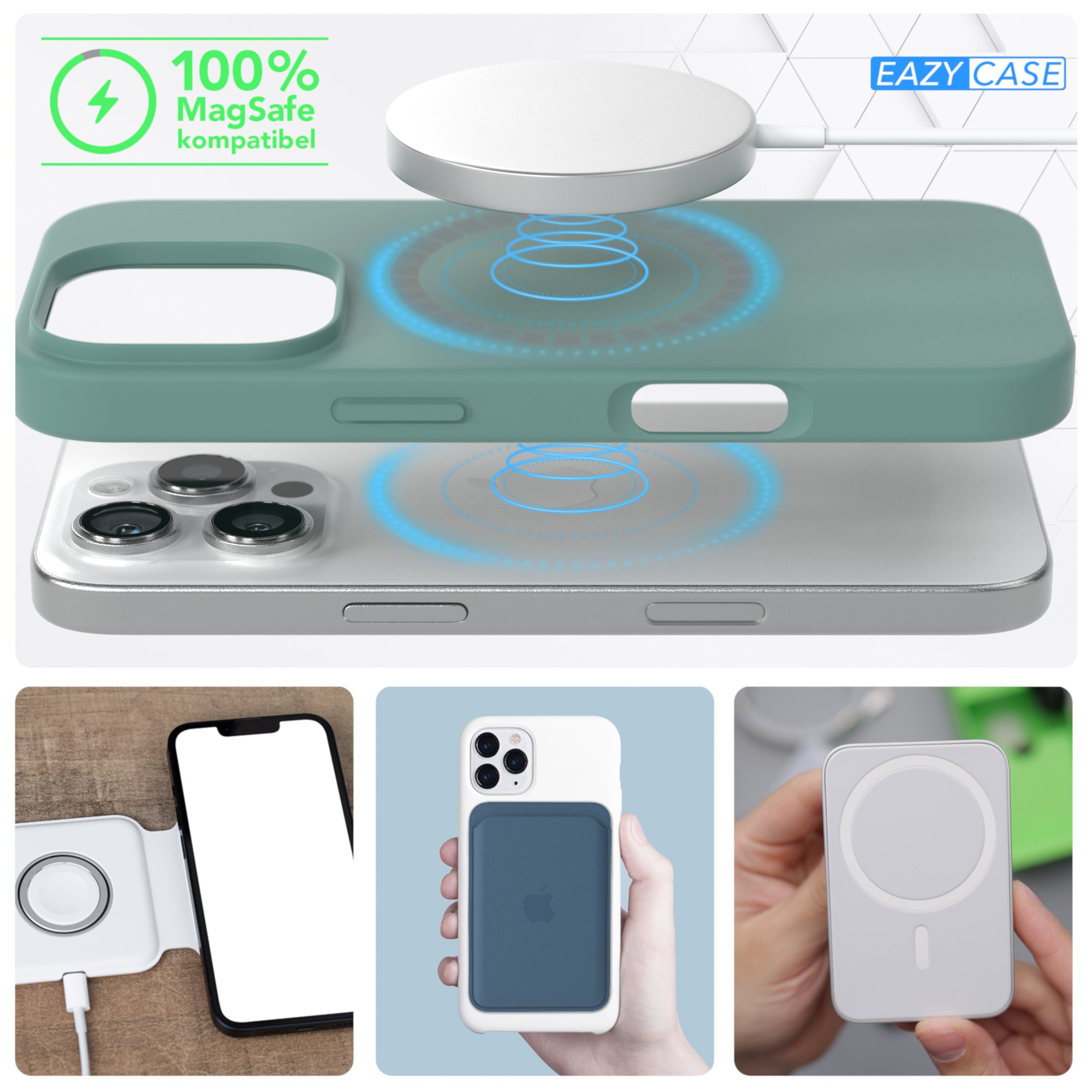 iPhone 16 Pro Silikonhülle mit MagSafe