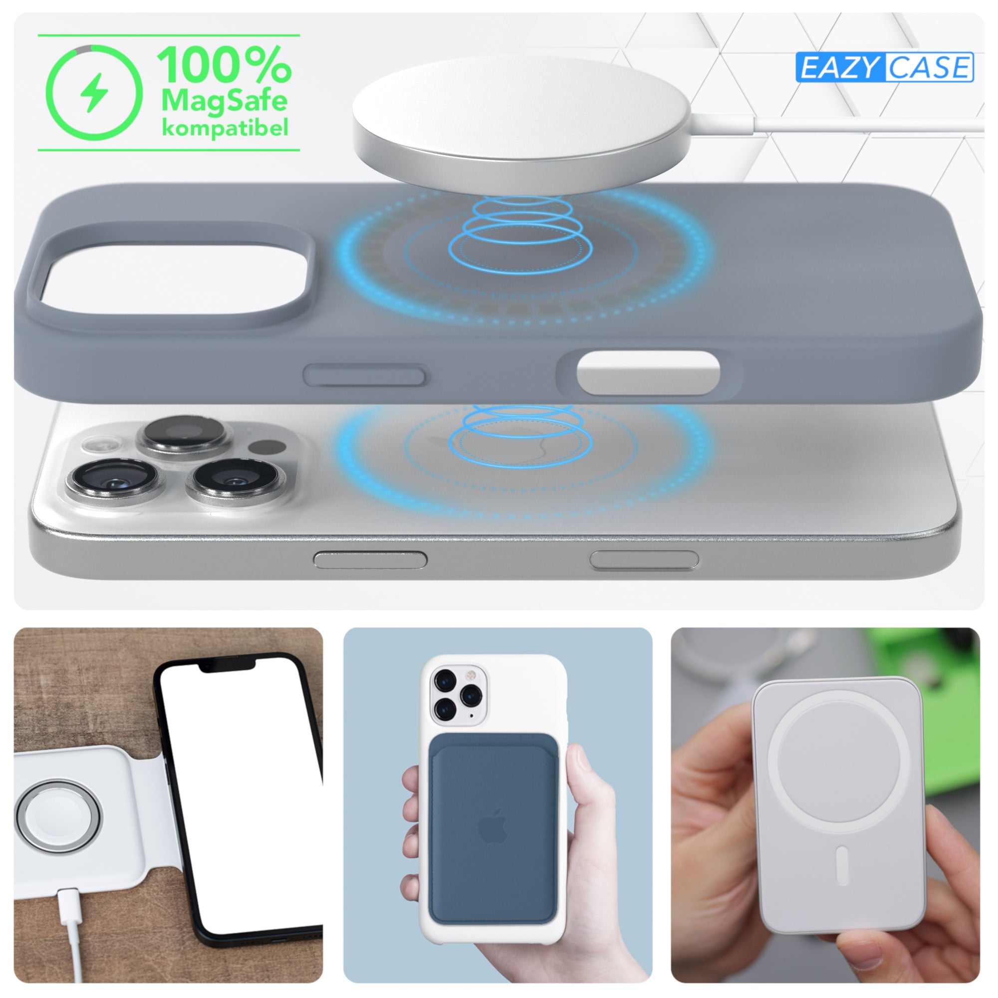 iPhone 16 Pro Silikonhülle mit MagSafe
