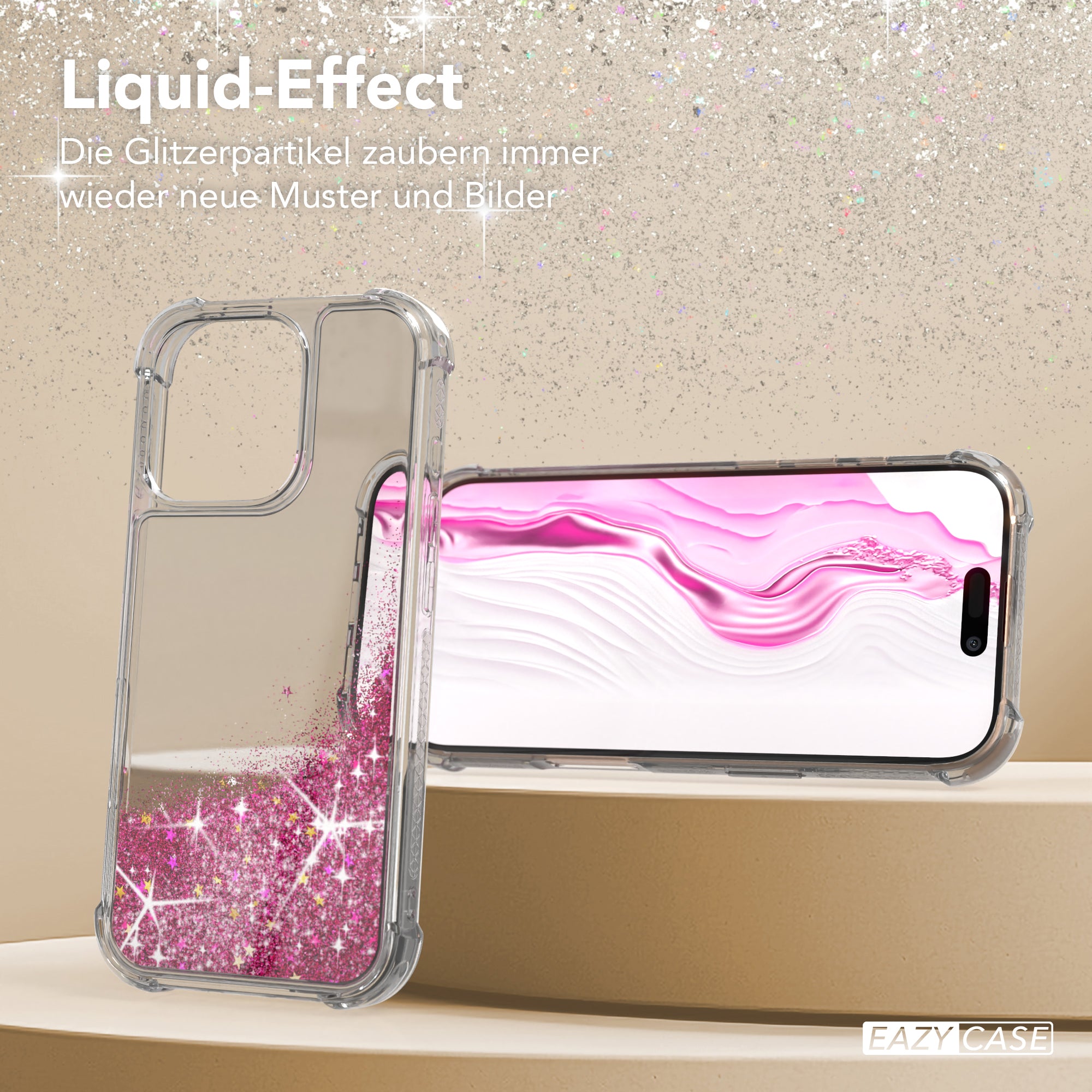 iPhone 16 Pro Glitzerhülle