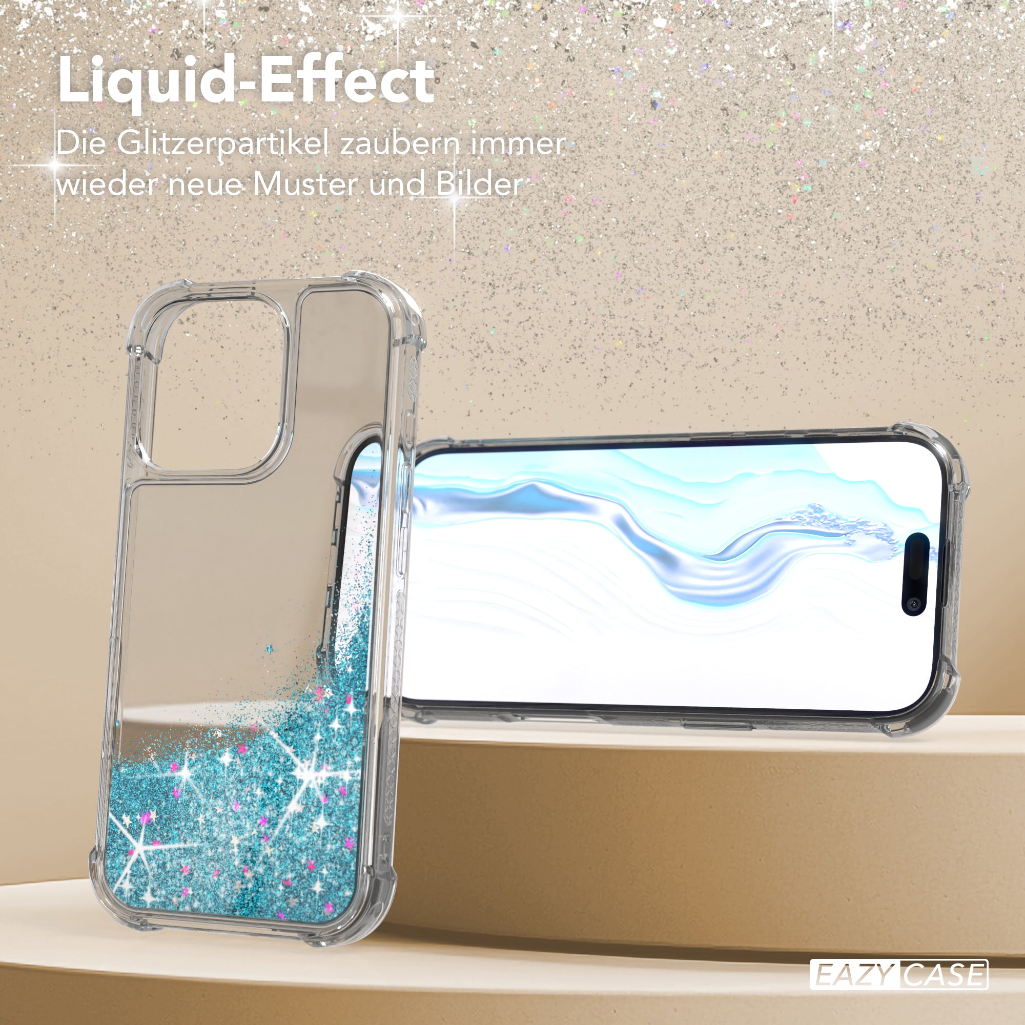 iPhone 16 Pro Glitzerhülle