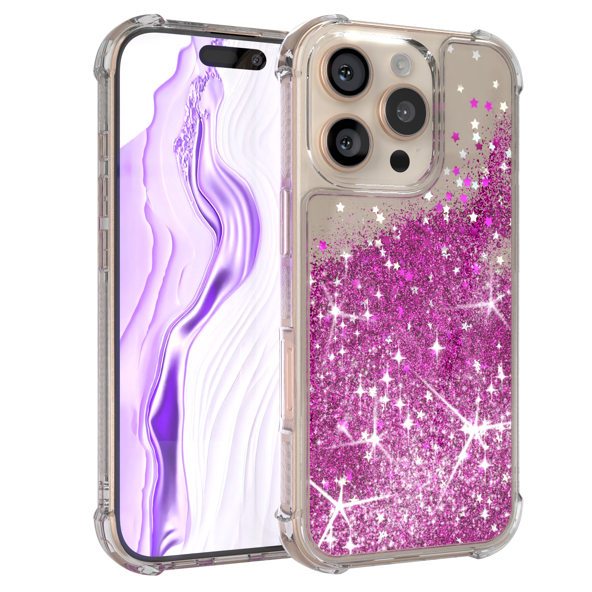 iPhone 16 Pro Glitzerhülle