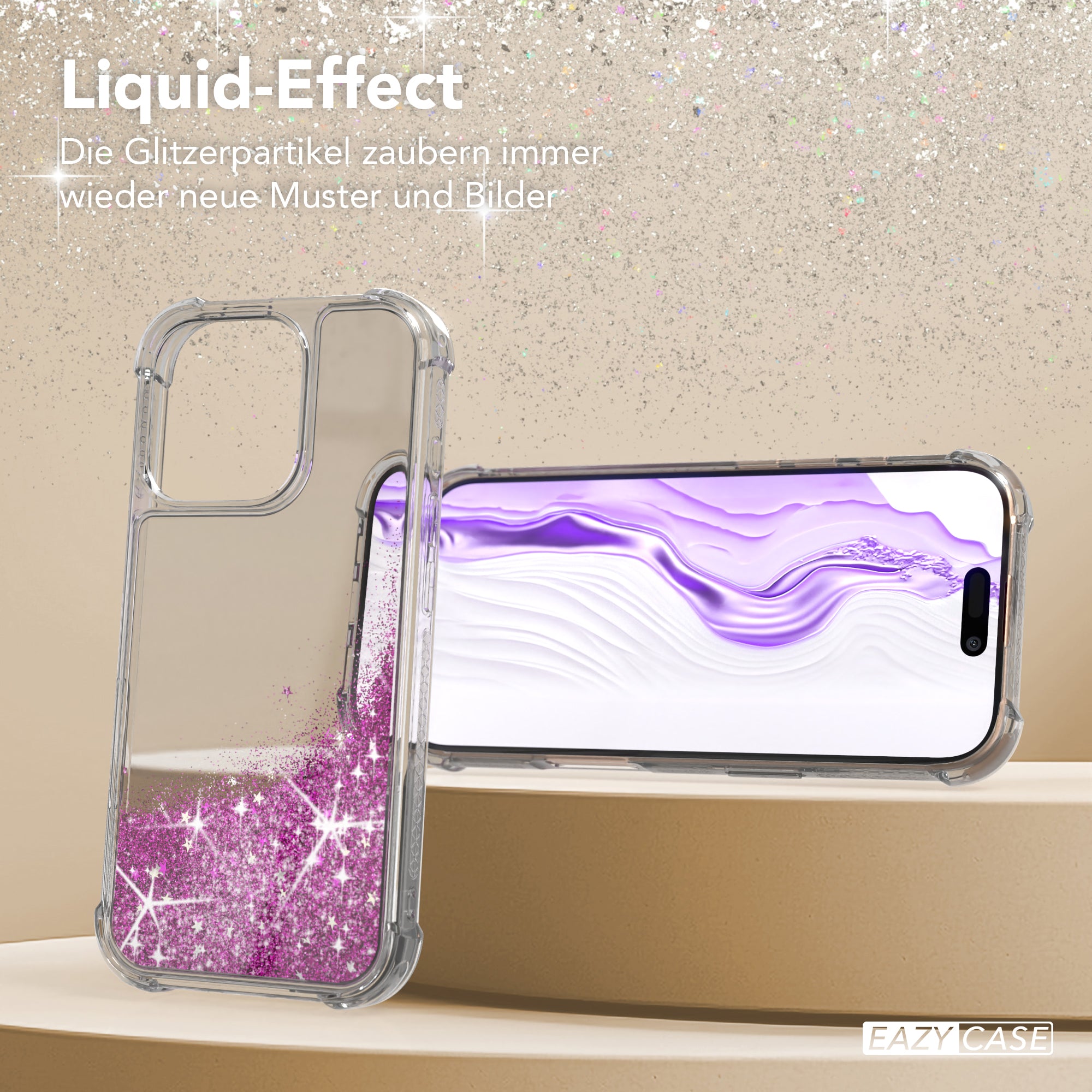 iPhone 16 Pro Glitzerhülle