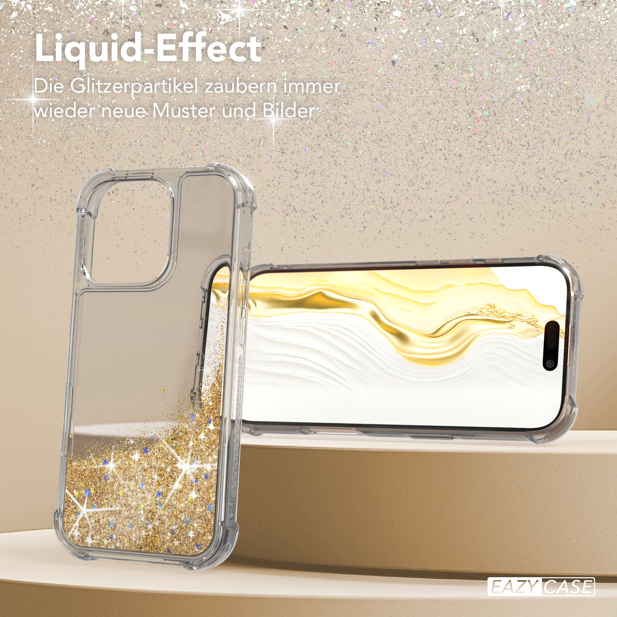 iPhone 16 Pro Glitzerhülle