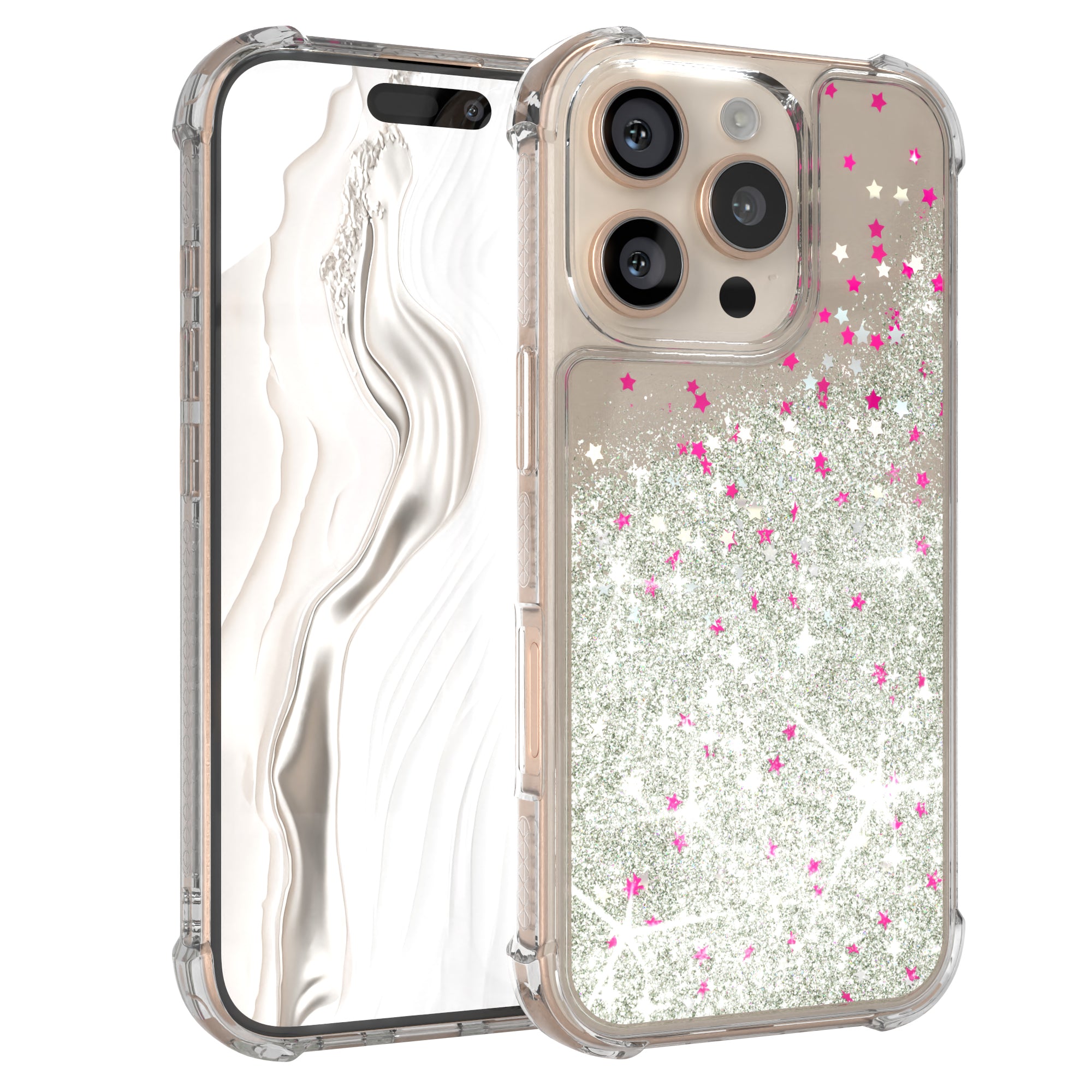 iPhone 16 Pro Glitzerhülle