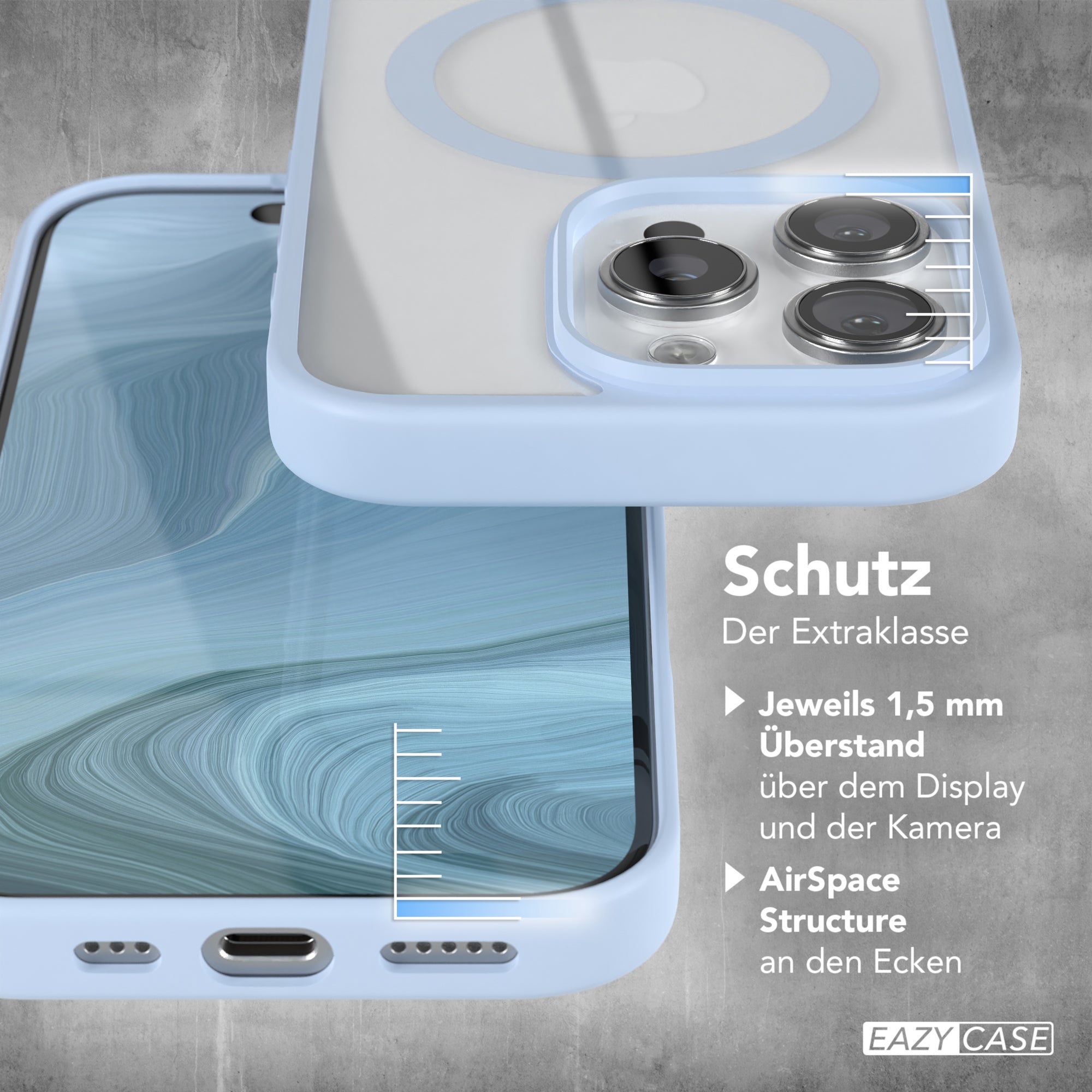 iPhone 16 Pro transparente Hülle mit MagSafe
