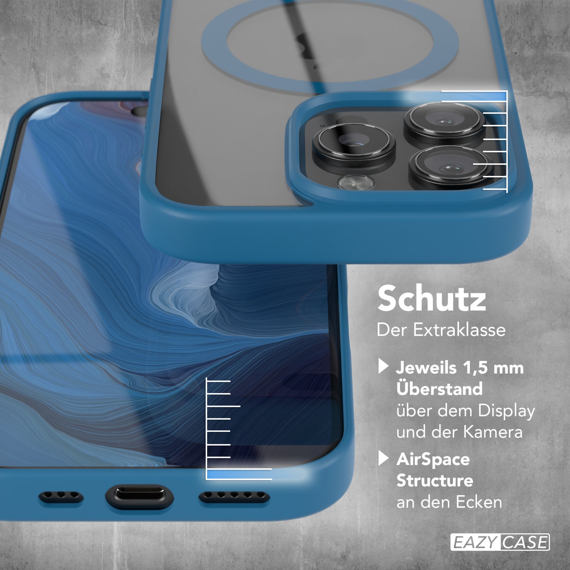 iPhone 16 Pro transparente Hülle mit MagSafe