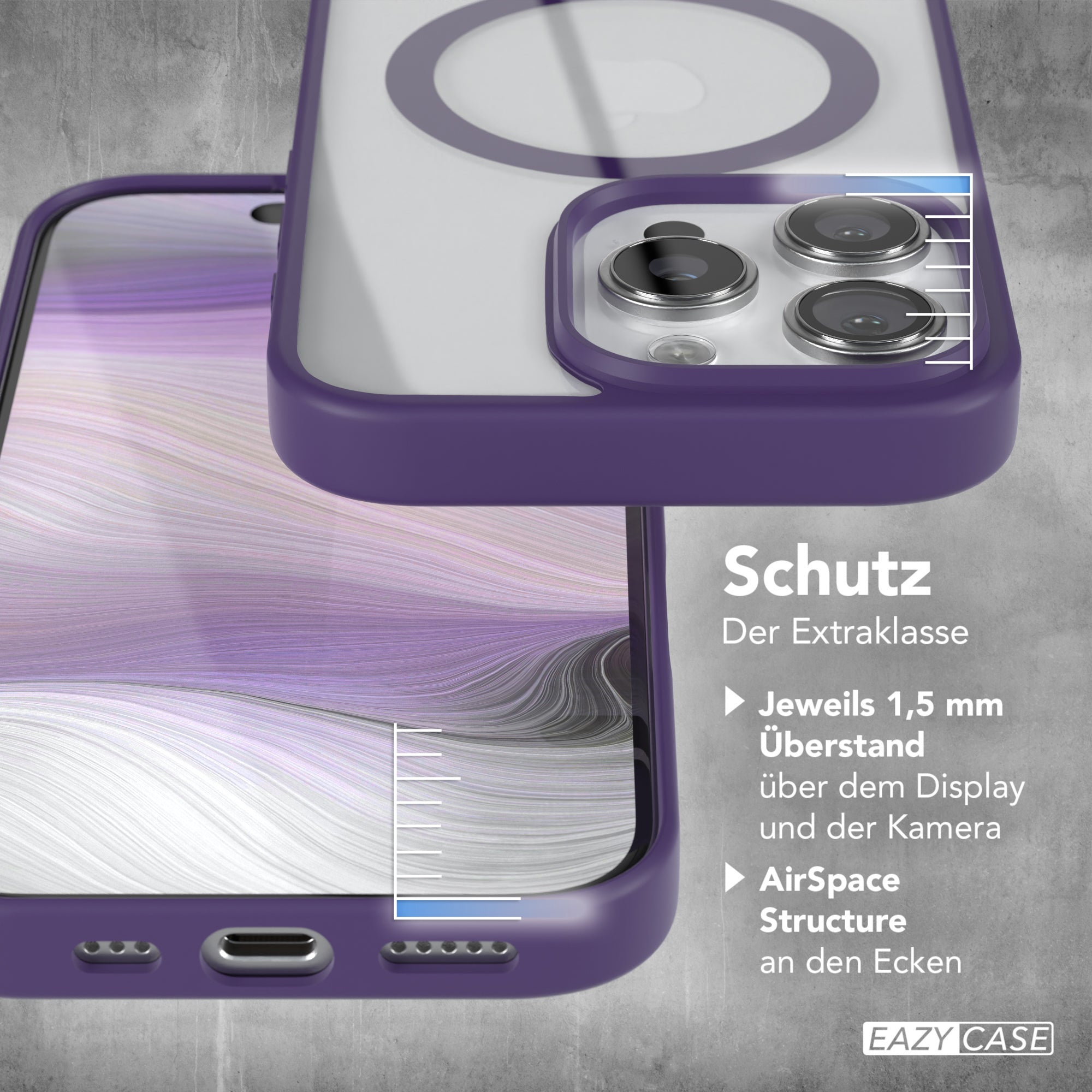 iPhone 16 Pro transparente Hülle mit MagSafe