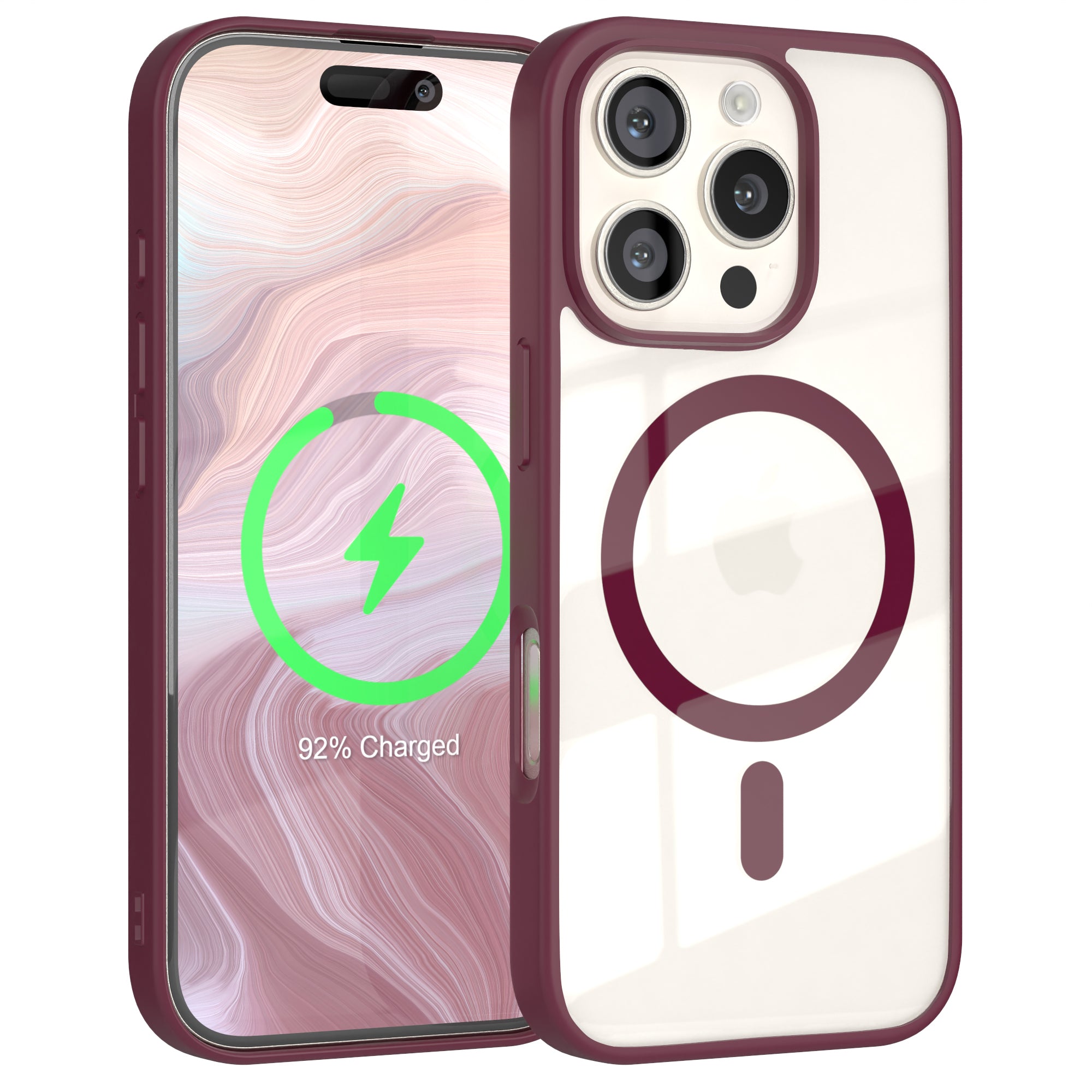 iPhone 16 Pro transparente Hülle mit MagSafe