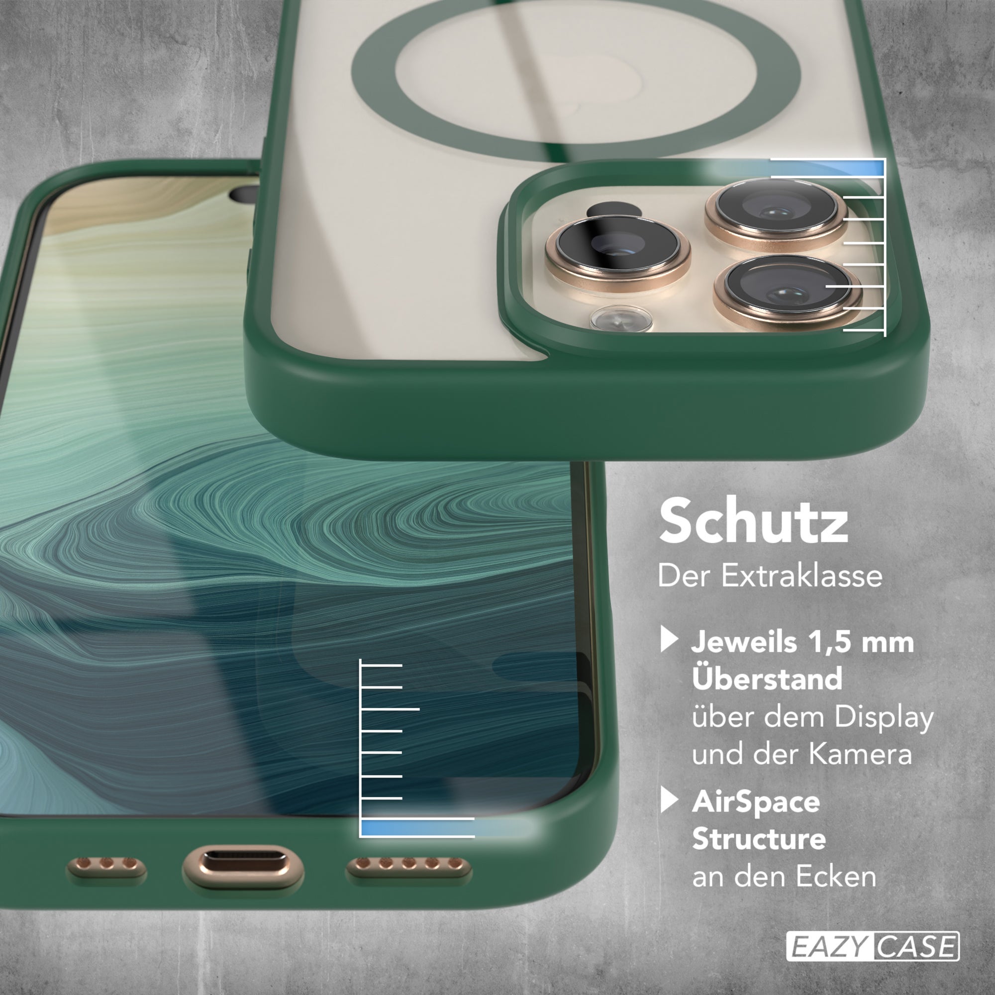iPhone 16 Pro transparente Hülle mit MagSafe