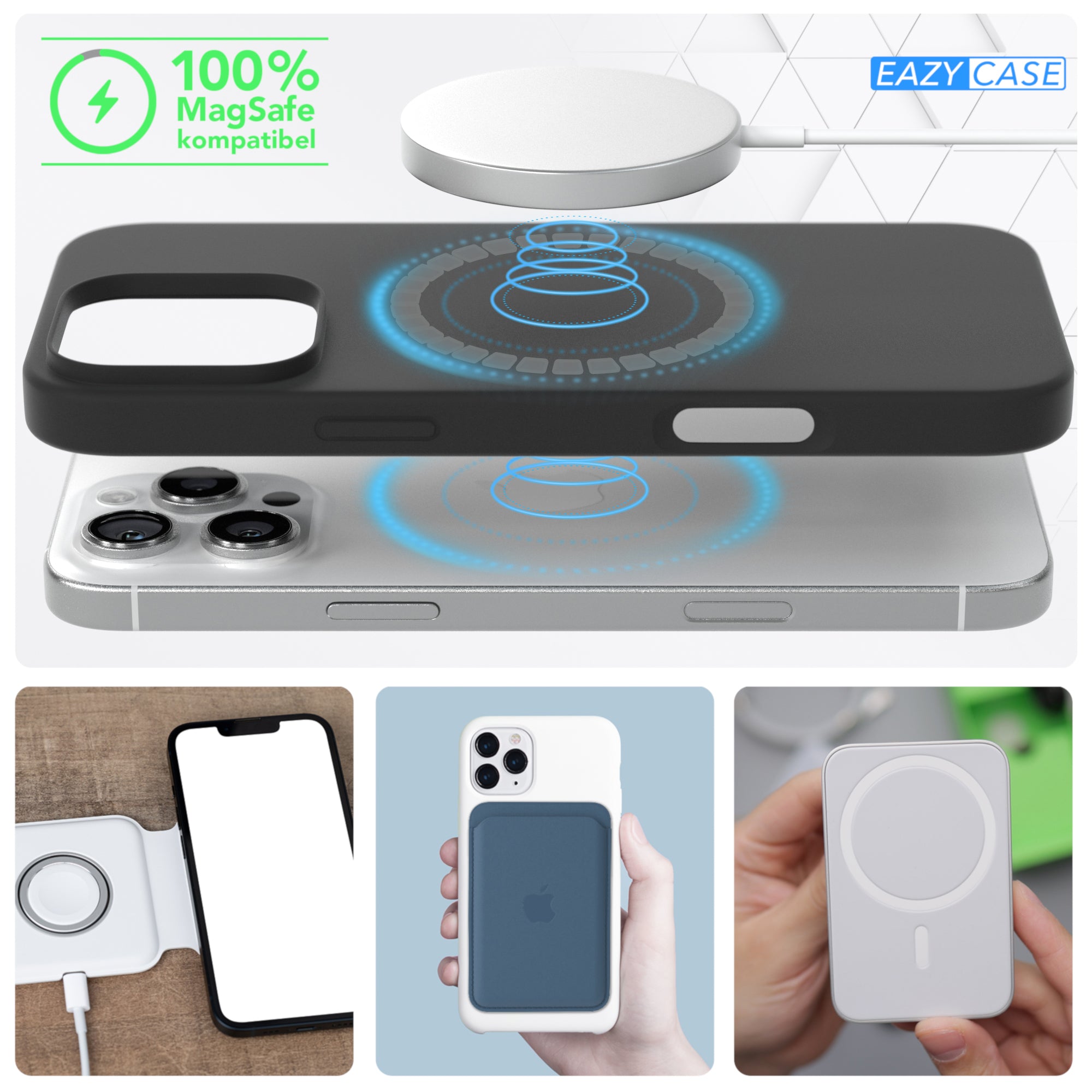 iPhone 16 Pro Max premium Silikonhülle mit MagSafe