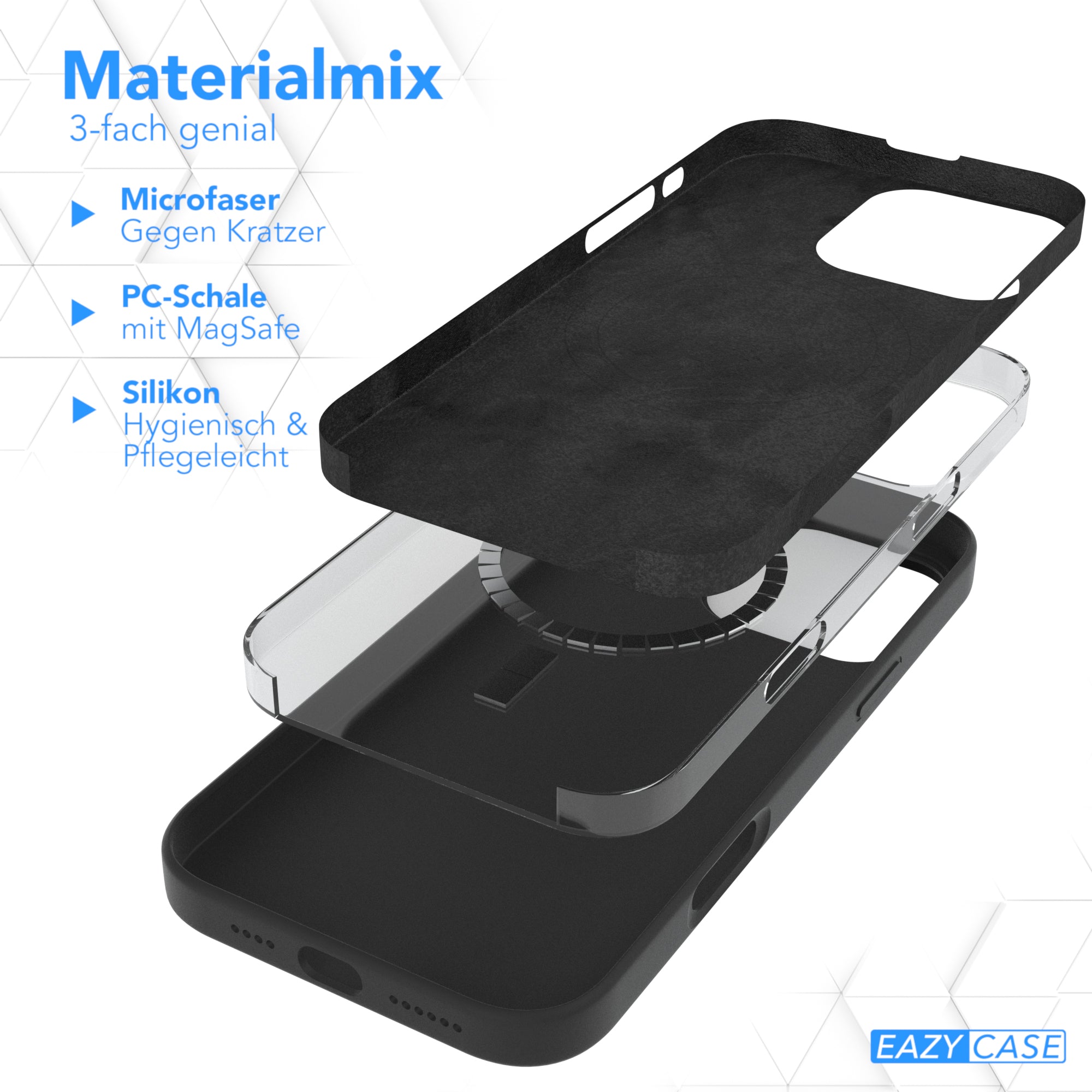 iPhone 16 Pro Max premium Silikonhülle mit MagSafe