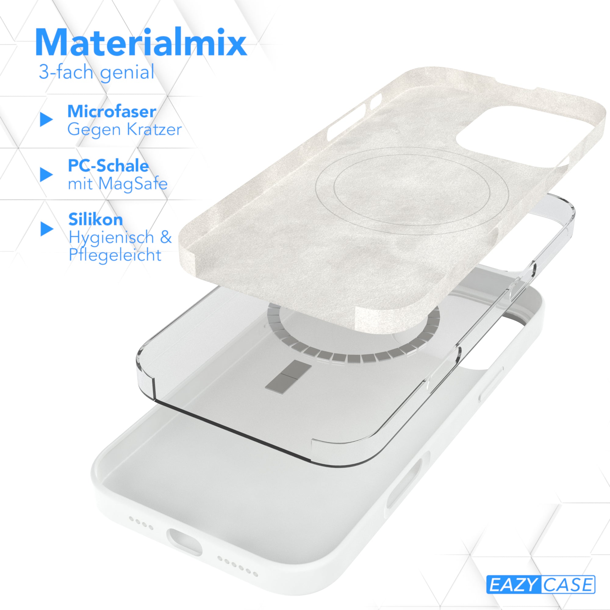 iPhone 16 Pro Max premium Silikonhülle mit MagSafe