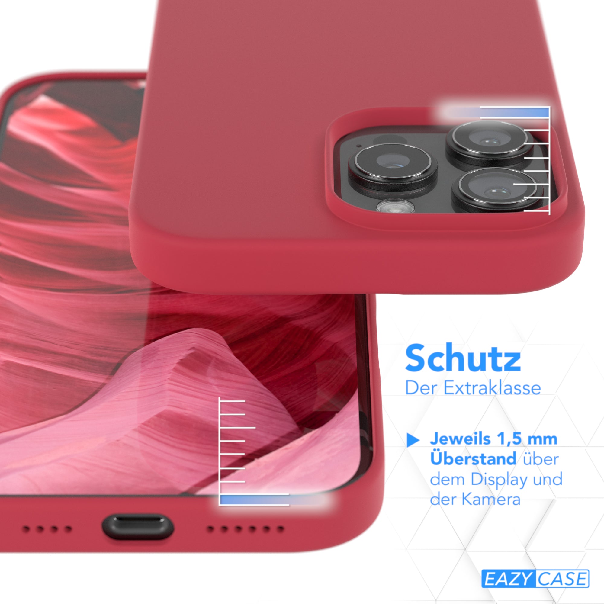 iPhone 16 Pro Max premium Silikonhülle mit MagSafe