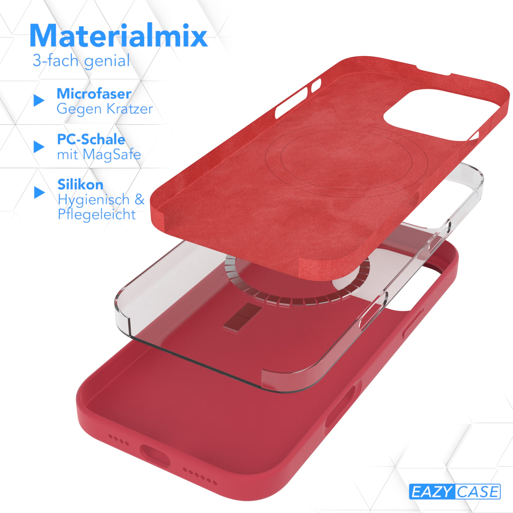 iPhone 16 Pro Max premium Silikonhülle mit MagSafe