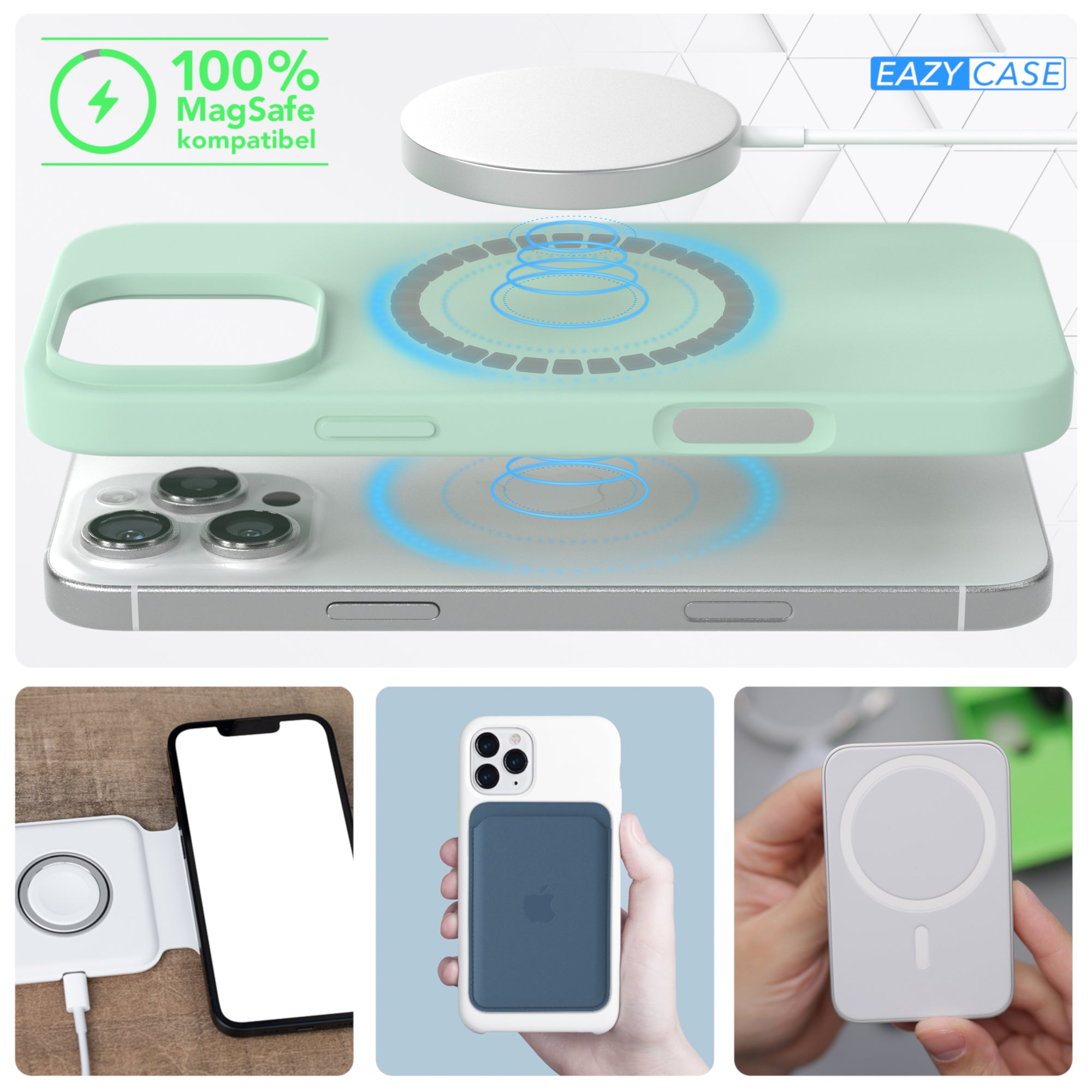 iPhone 16 Pro Max premium Silikonhülle mit MagSafe