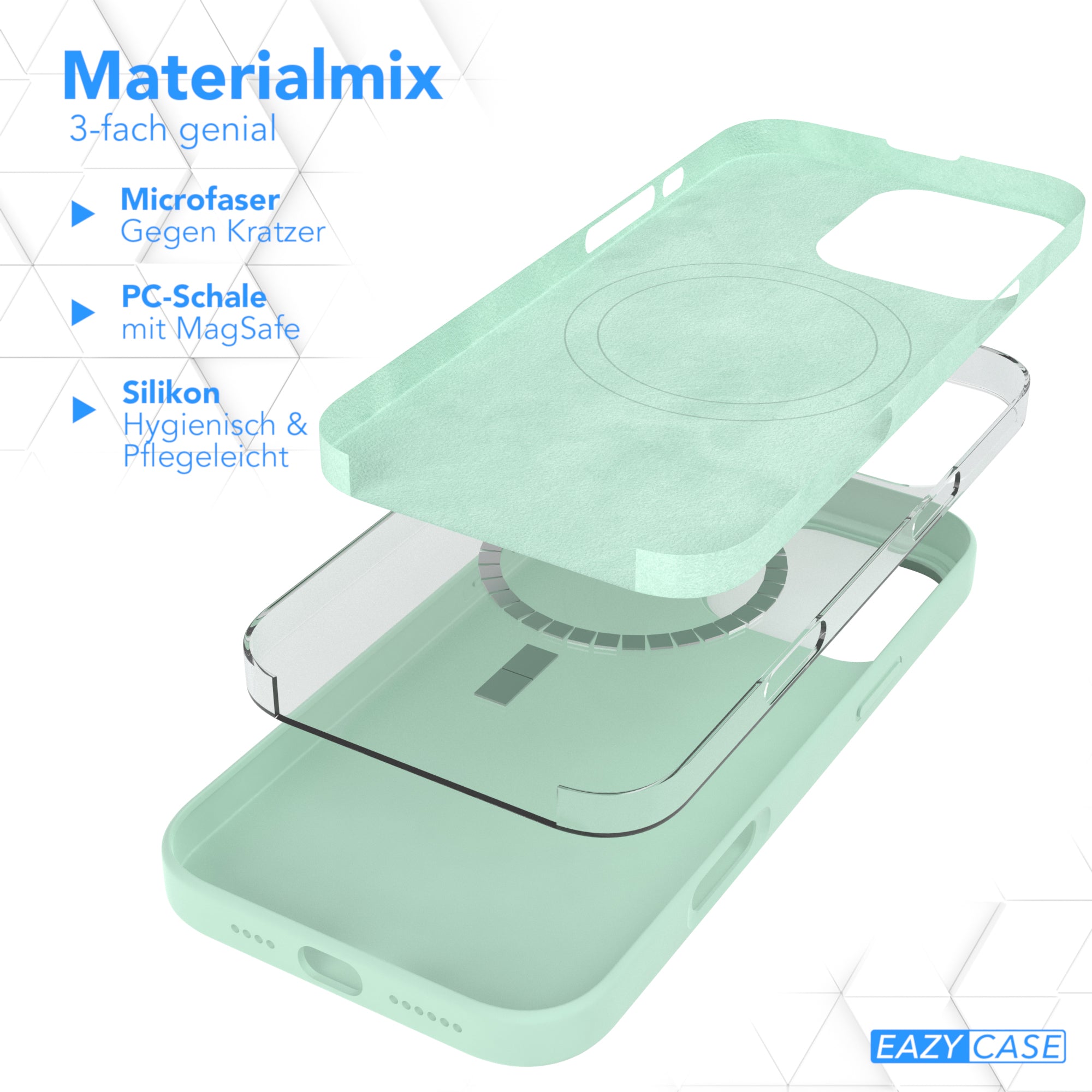 iPhone 16 Pro Max premium Silikonhülle mit MagSafe