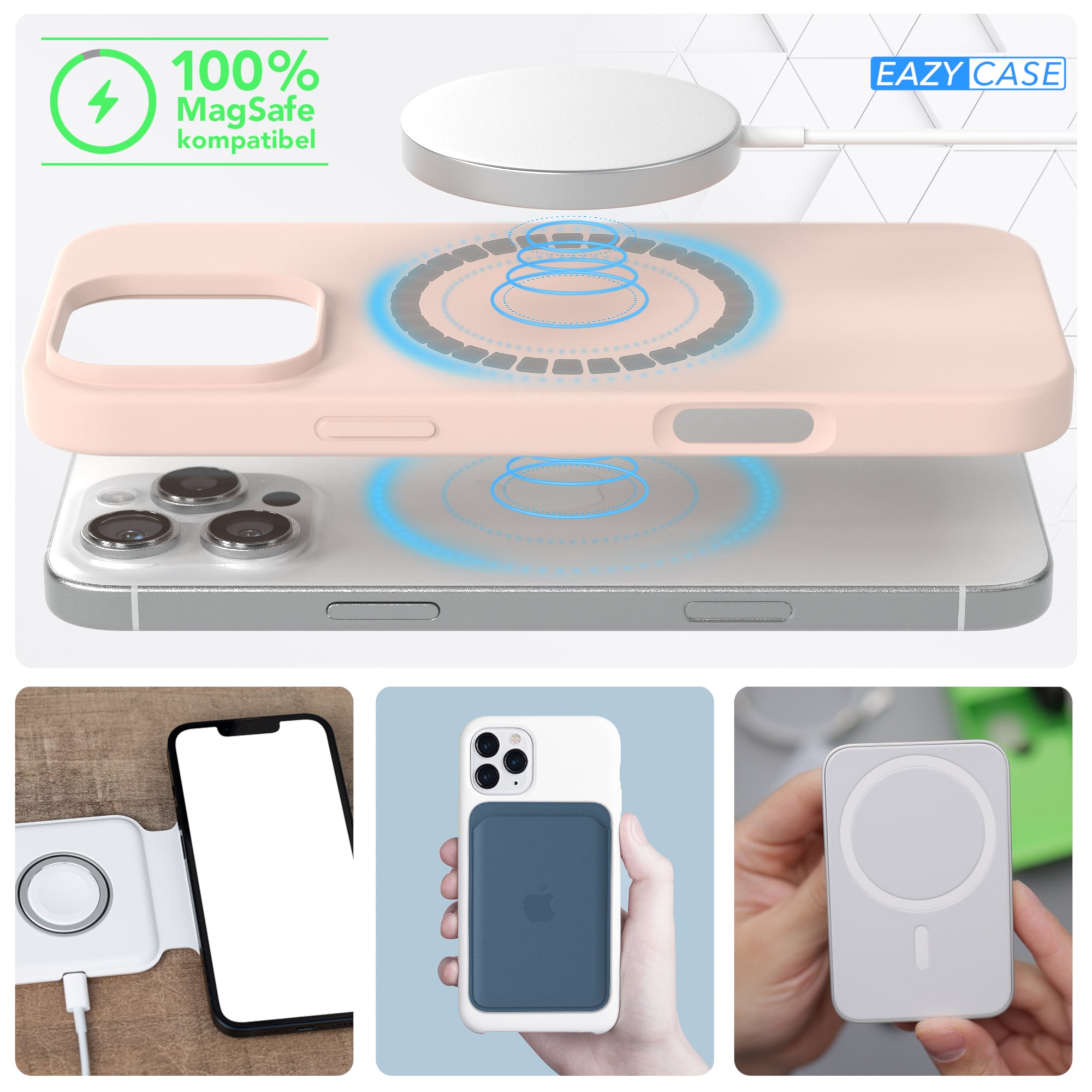 iPhone 16 Pro Max premium Silikonhülle mit MagSafe