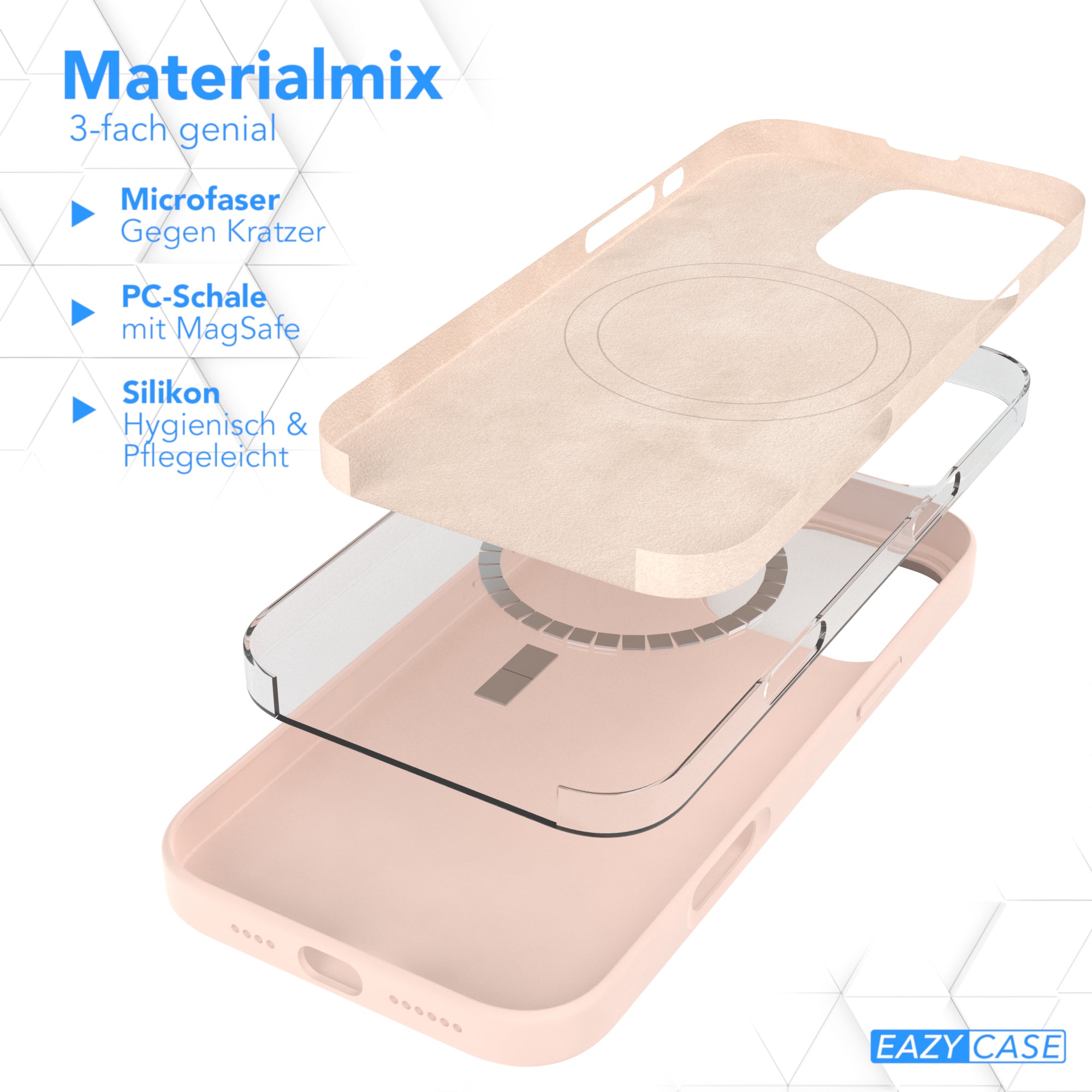 iPhone 16 Pro Max premium Silikonhülle mit MagSafe