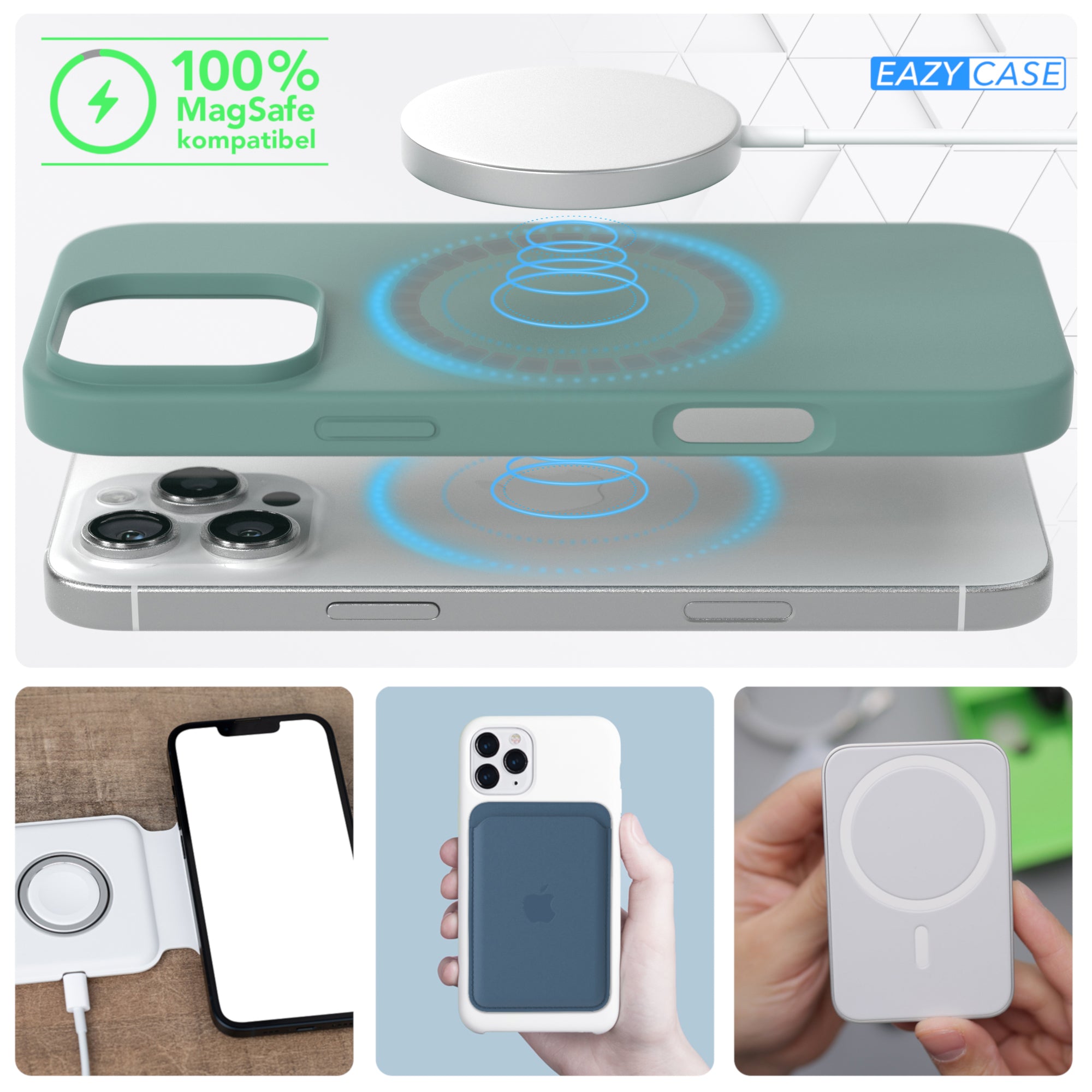 iPhone 16 Pro Max premium Silikonhülle mit MagSafe