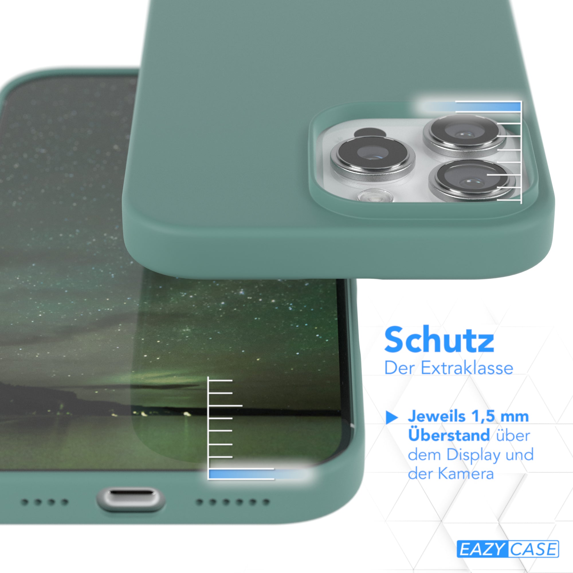 iPhone 16 Pro Max premium Silikonhülle mit MagSafe