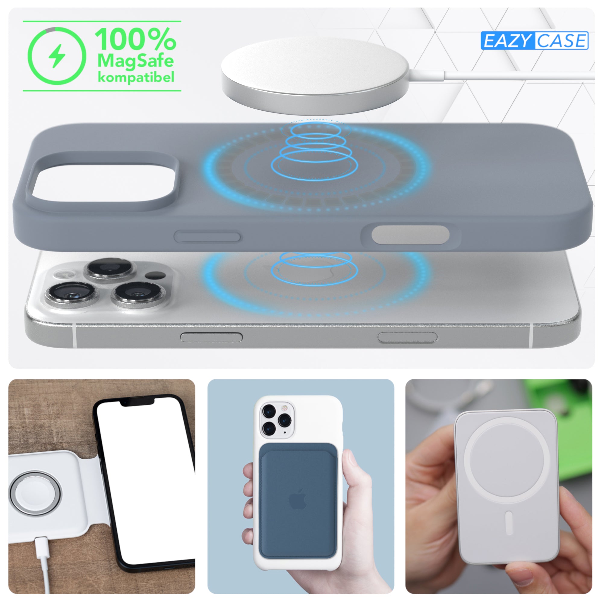 iPhone 16 Pro Max premium Silikonhülle mit MagSafe