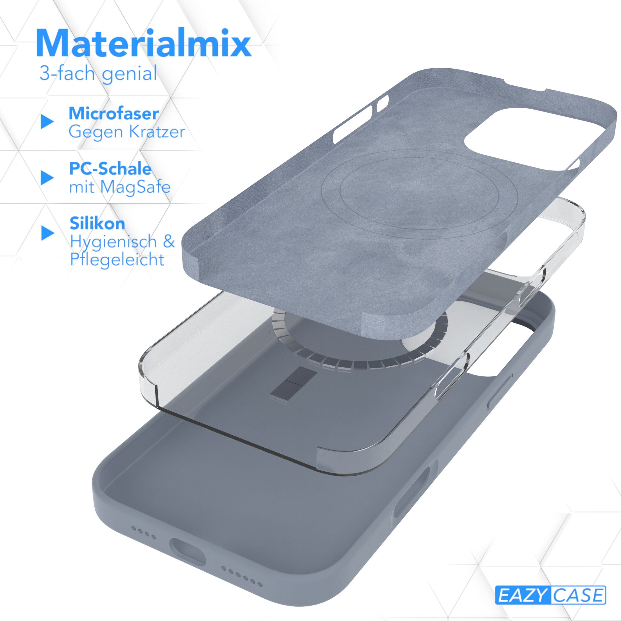 iPhone 16 Pro Max premium Silikonhülle mit MagSafe