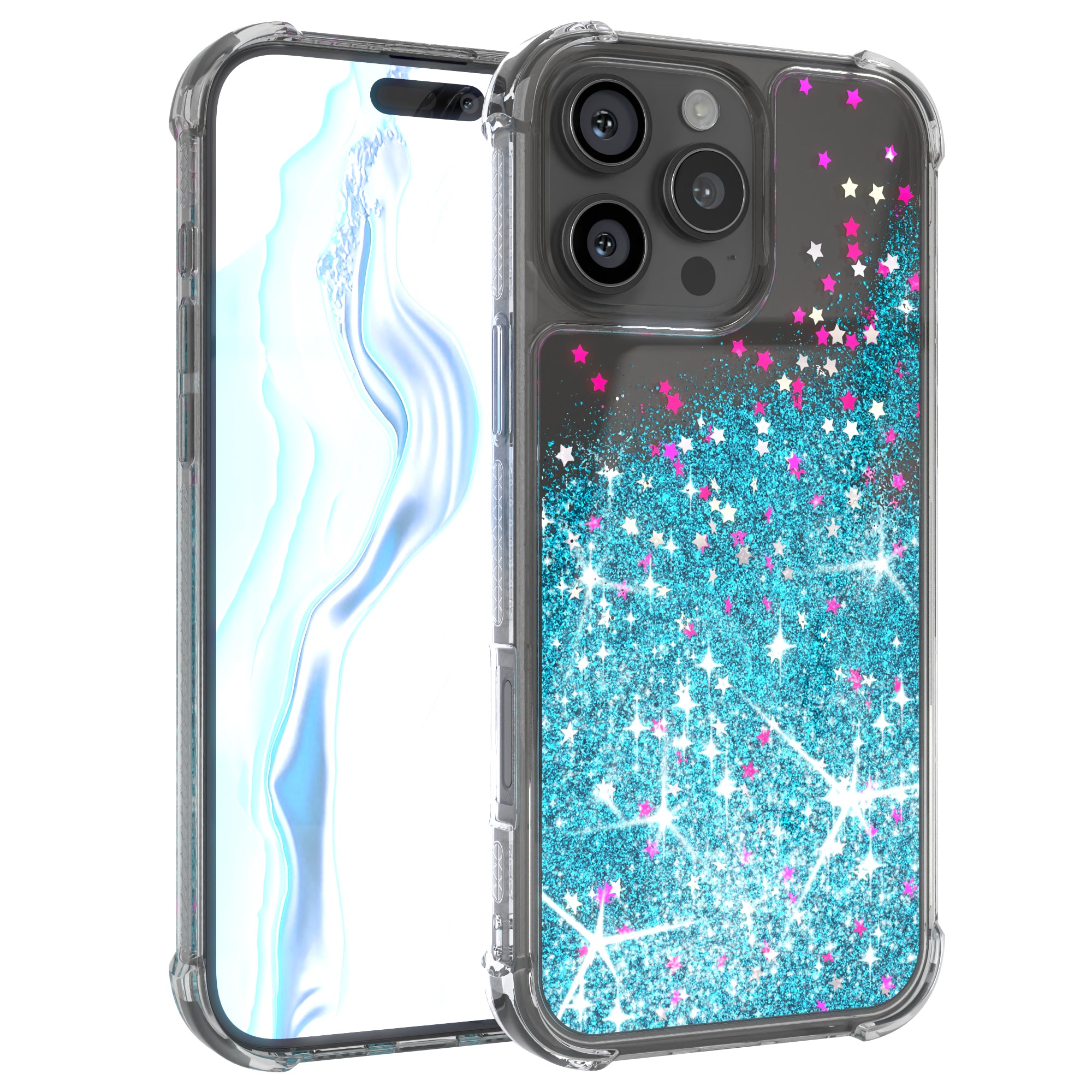iPhone 16 Pro Max Glitzerhülle