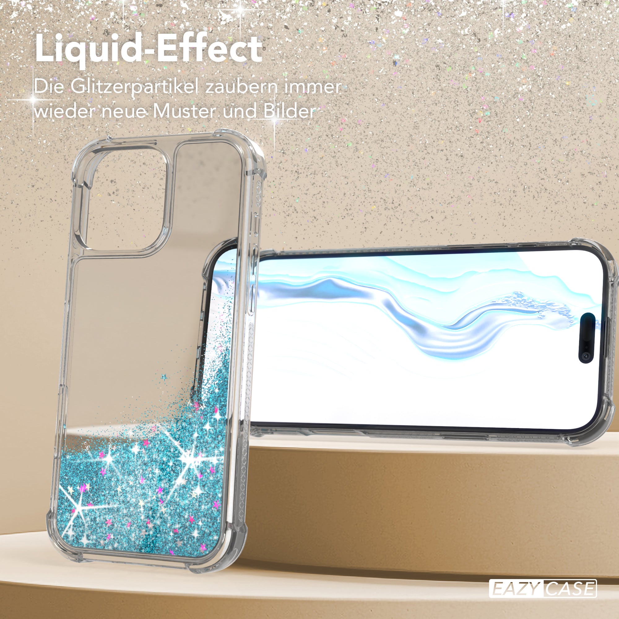 iPhone 16 Pro Max Glitzerhülle