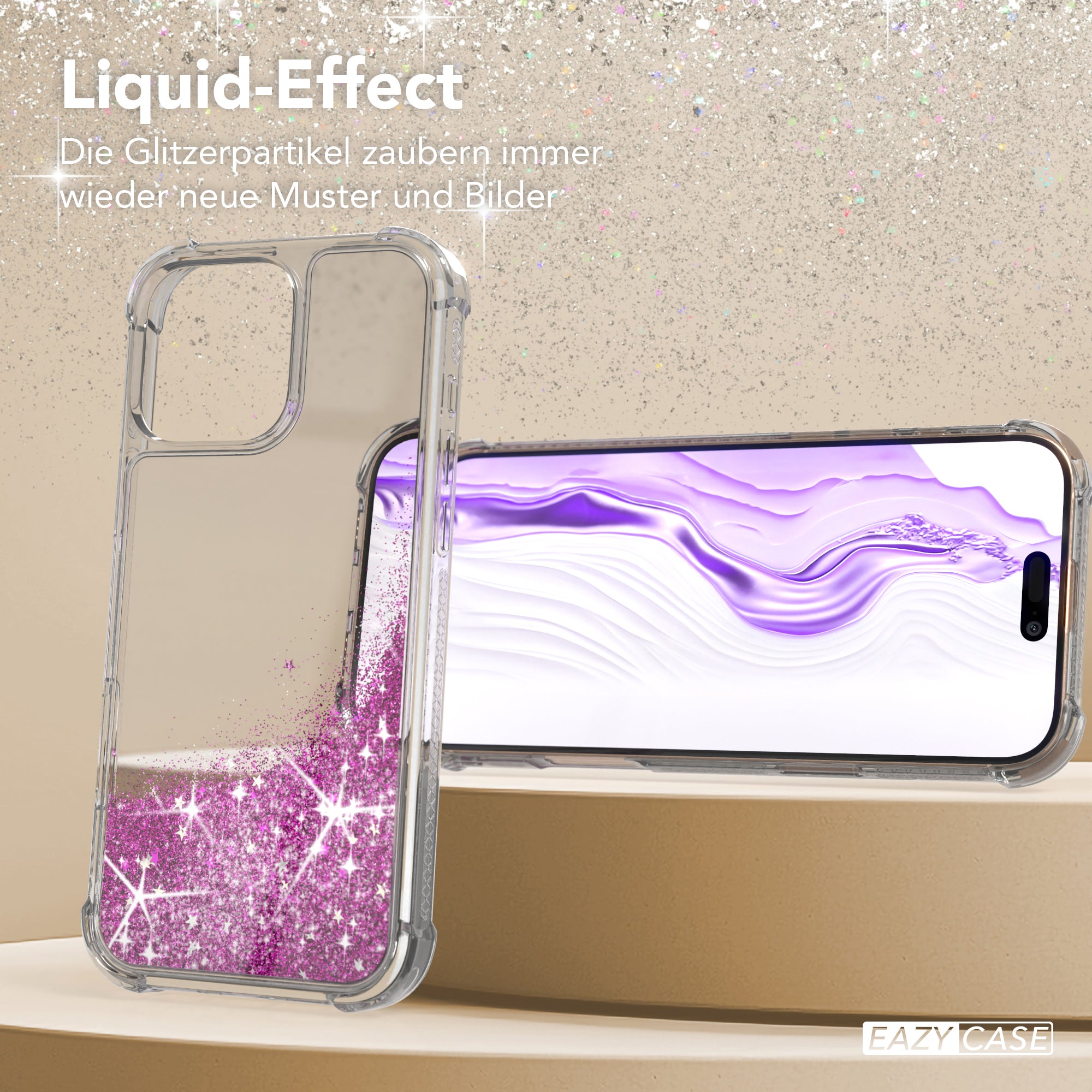 iPhone 16 Pro Max Glitzerhülle