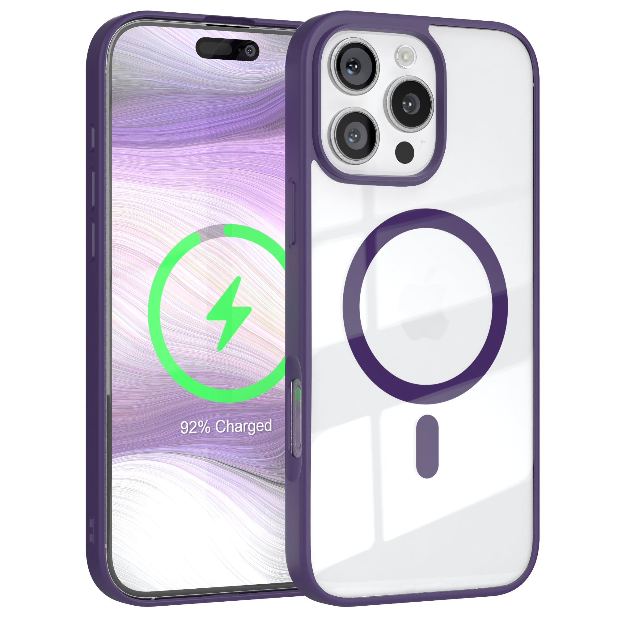 iPhone 16 Pro Max transparente Hülle mit MagSafe