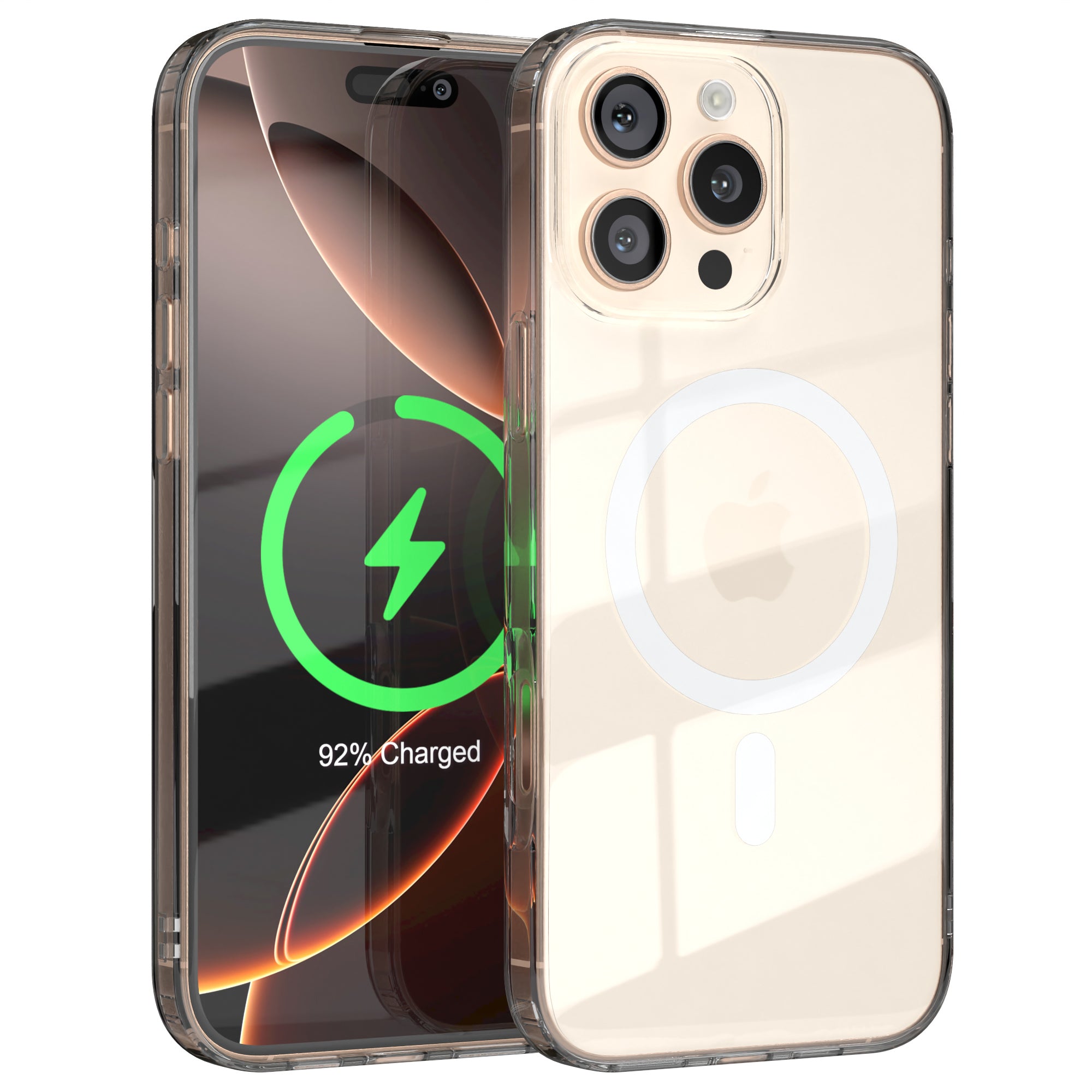 iPhone 16 Pro Max transparente Hülle mit MagSafe