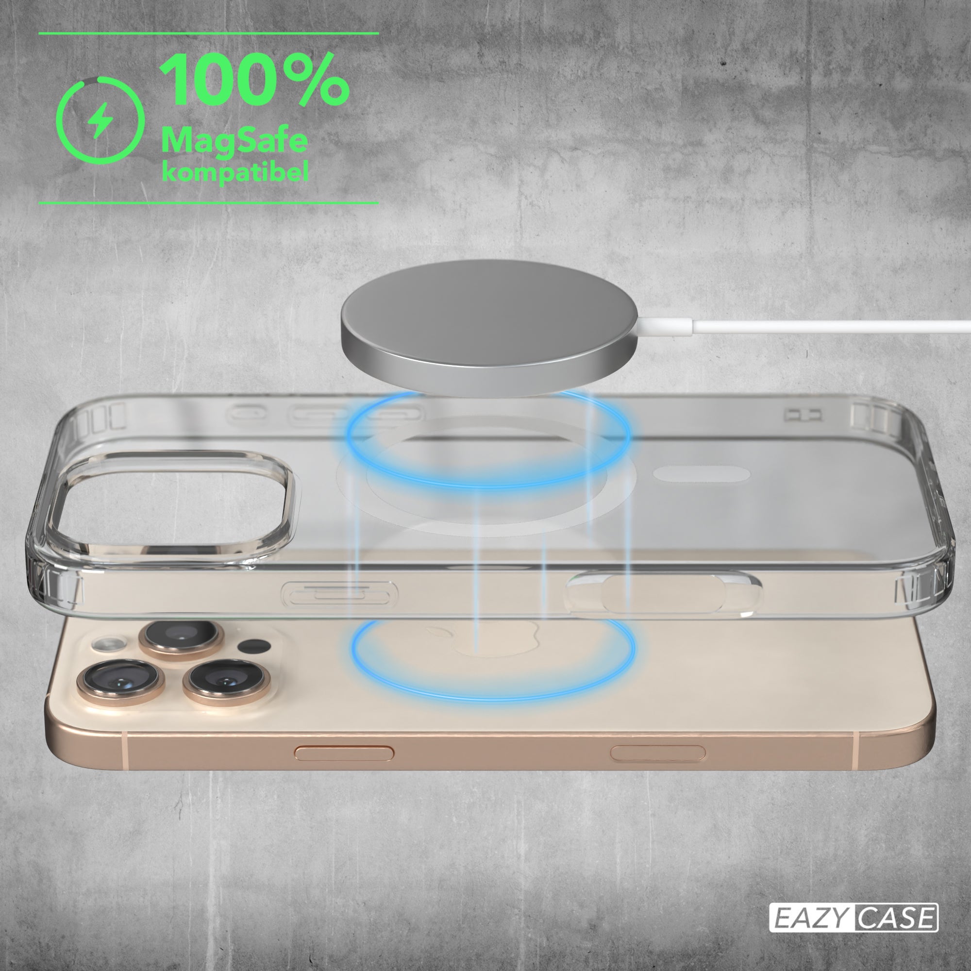 iPhone 16 Pro Max transparente Hülle mit MagSafe