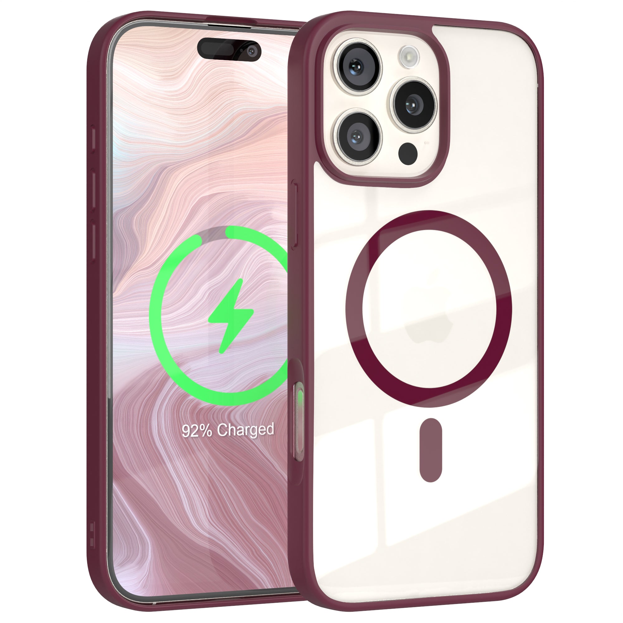 iPhone 16 Pro Max transparente Hülle mit MagSafe