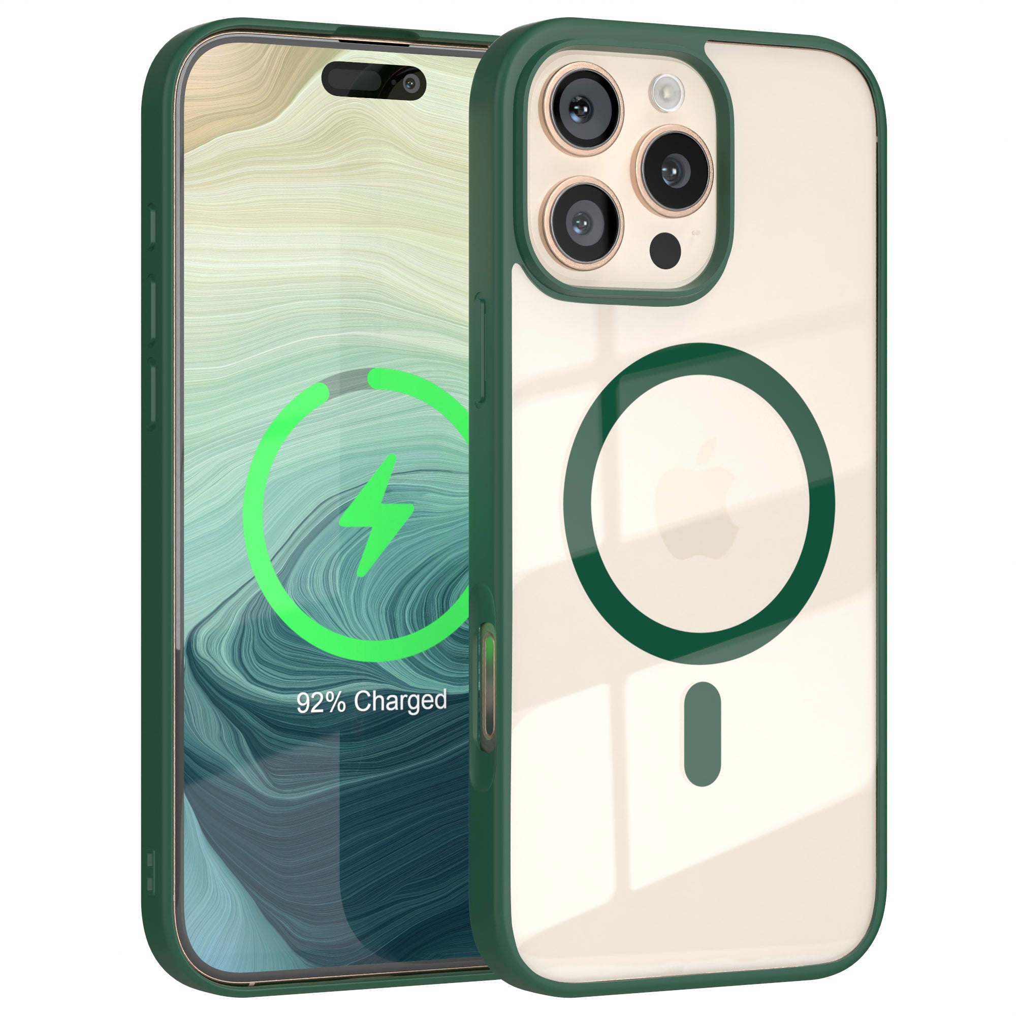 iPhone 16 Pro Max transparente Hülle mit MagSafe