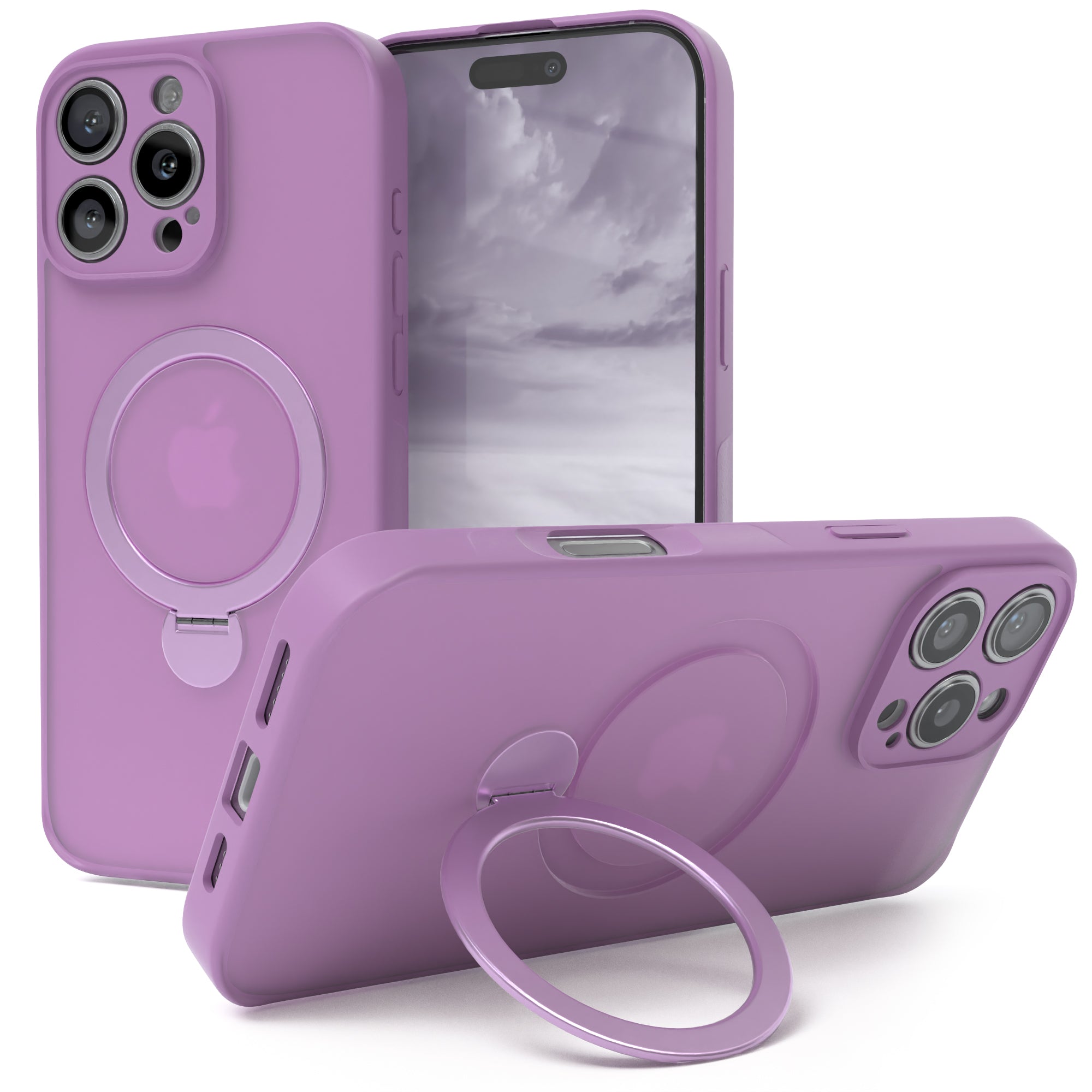 iPhone 16 Pro Max Outdoor Hülle + drehbarer Ring mit MagSafe
