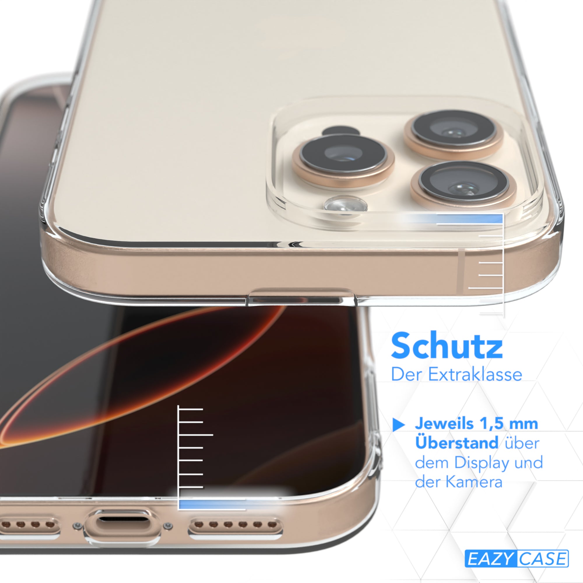 iPhone 16 Pro Max transparentes Slimcover