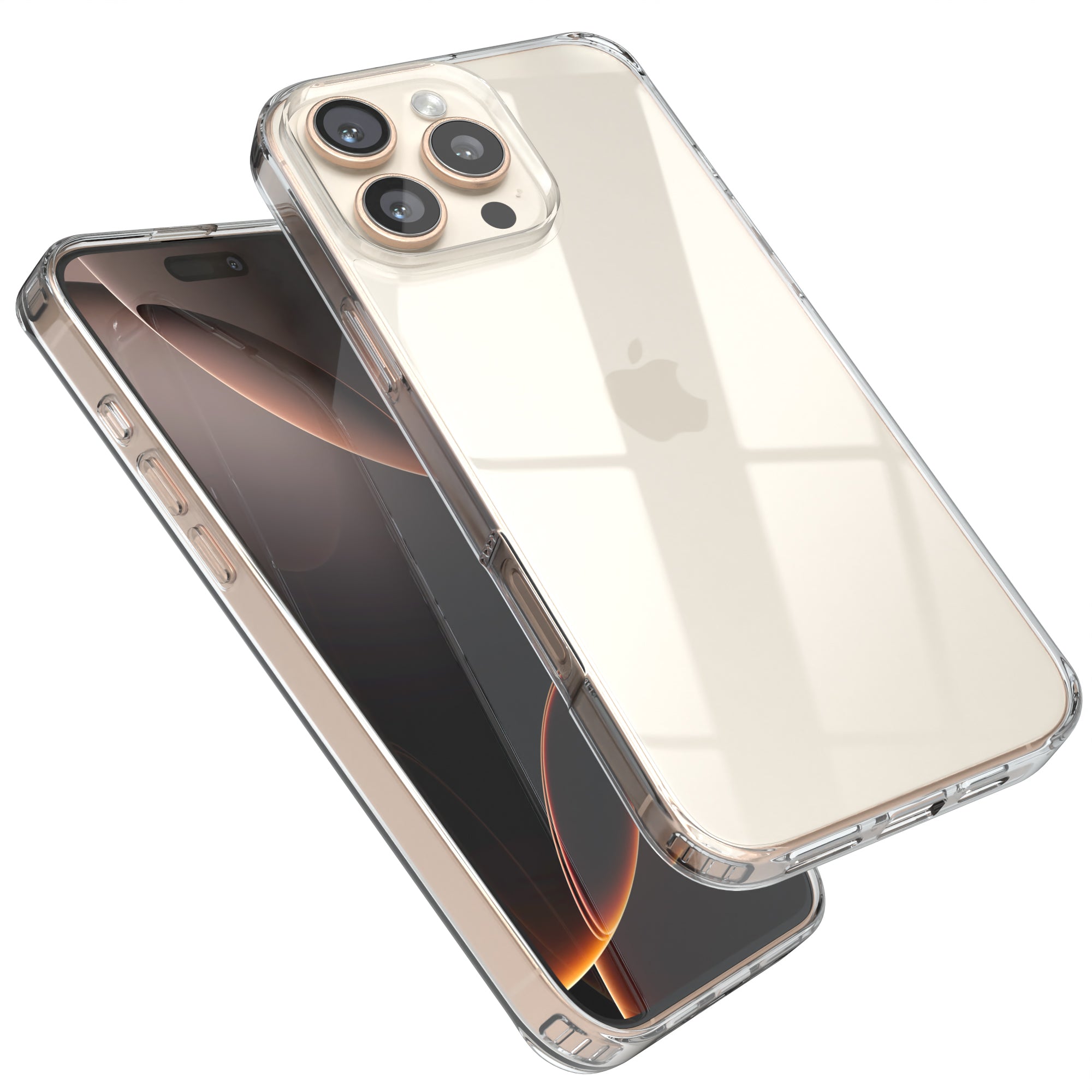 iPhone 16 Serie Silikonhülle Transparent