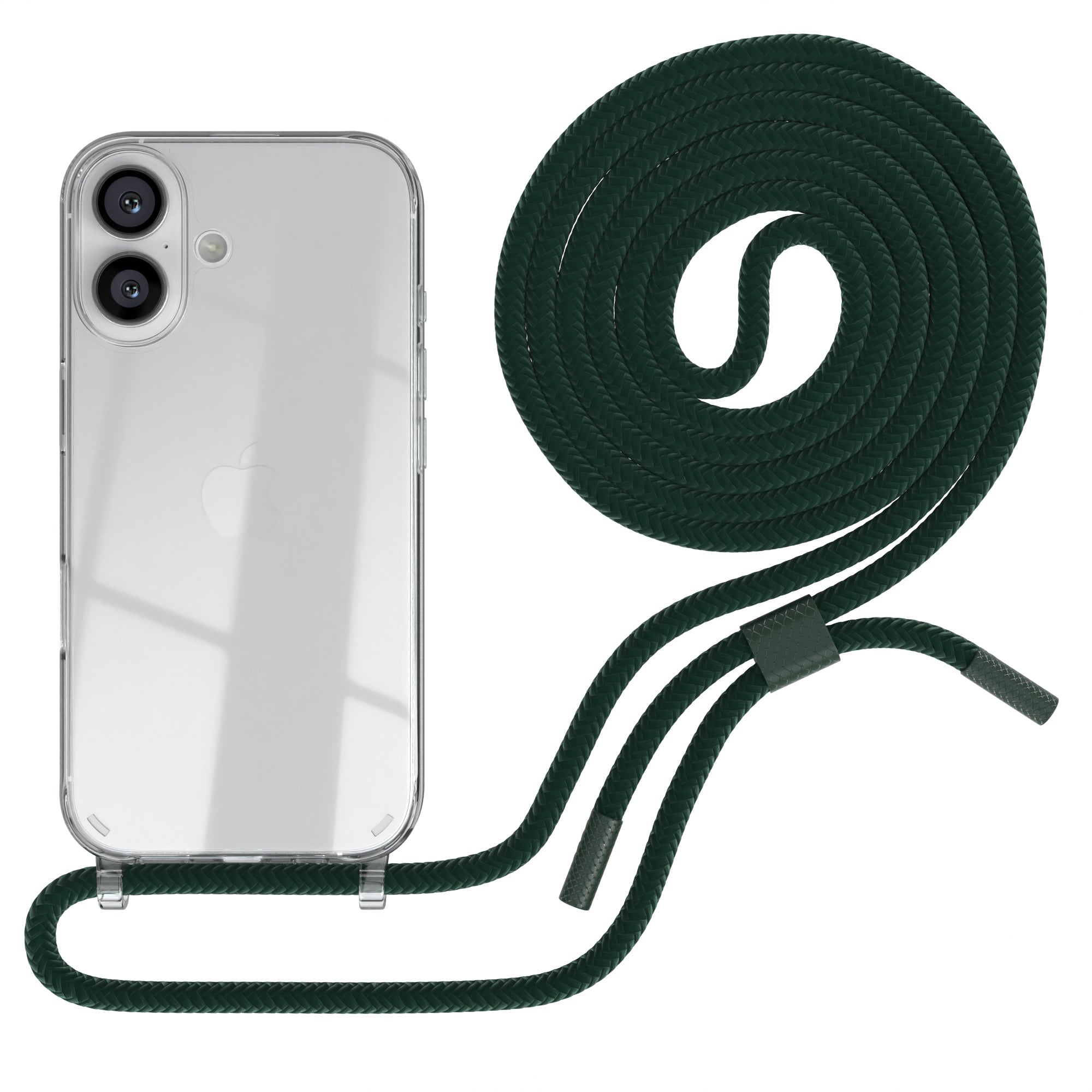 iPhone 16 Hülle + Uni Kordel