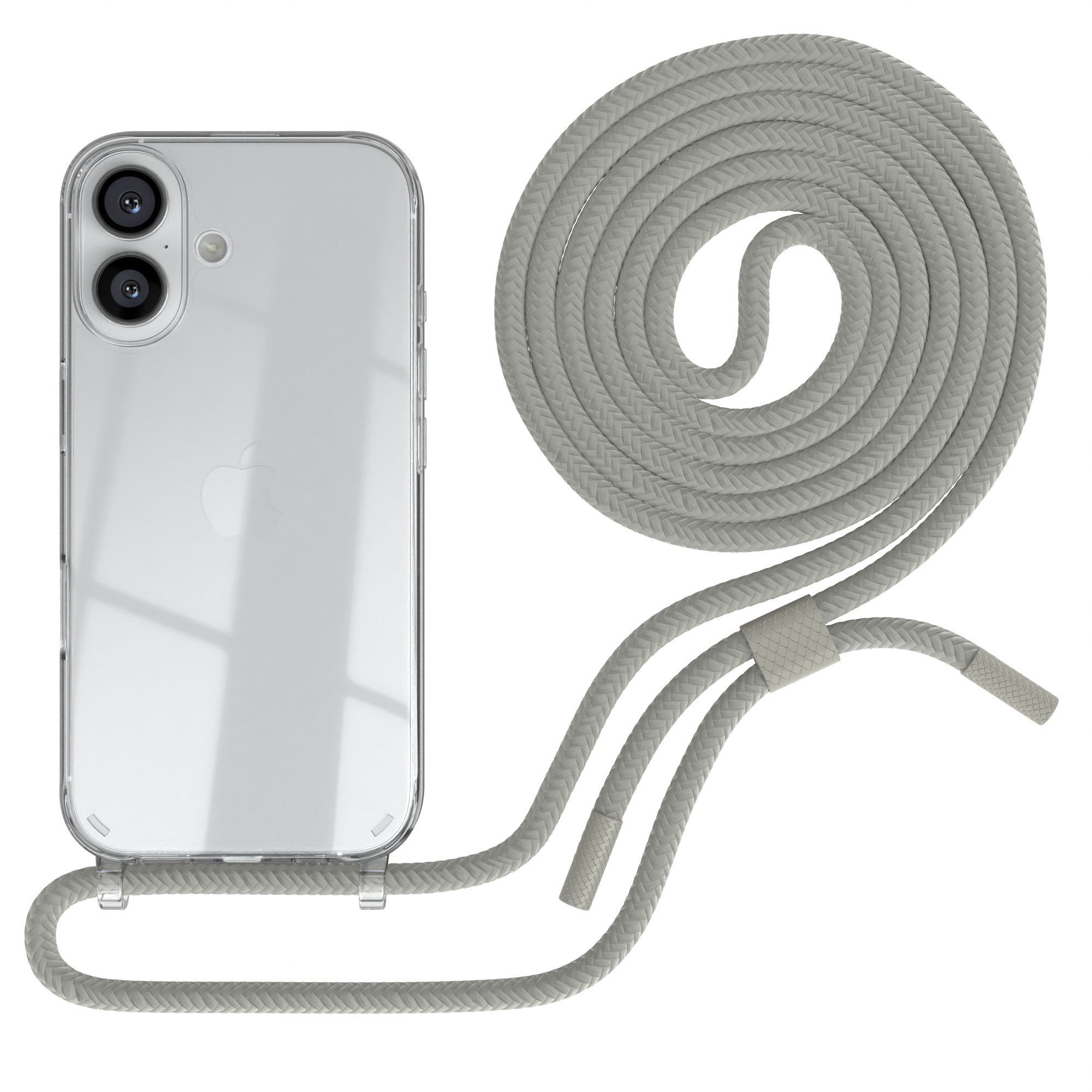 iPhone 16 Hülle + Uni Kordel