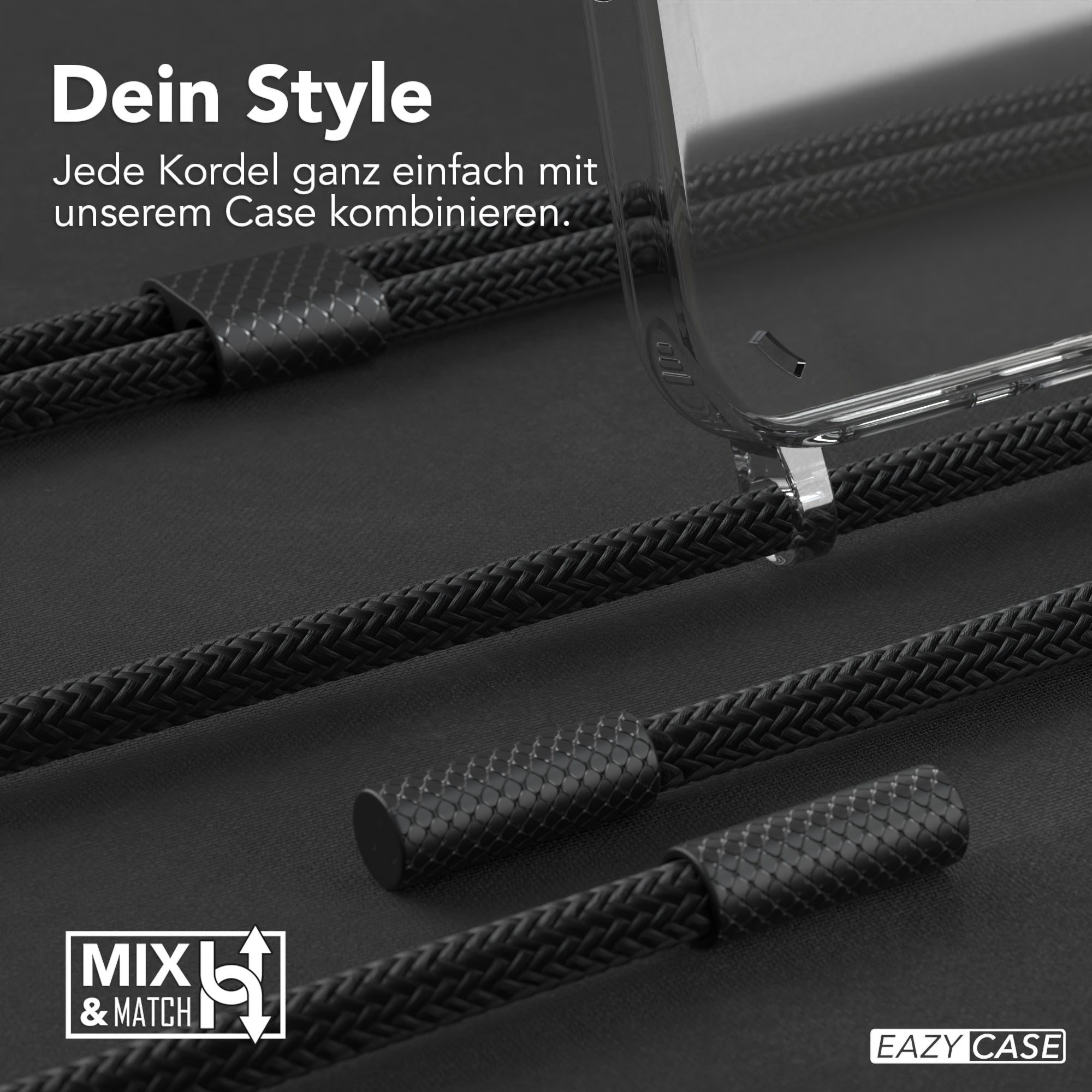 iPhone 16 Plus Hülle + Uni Kordel