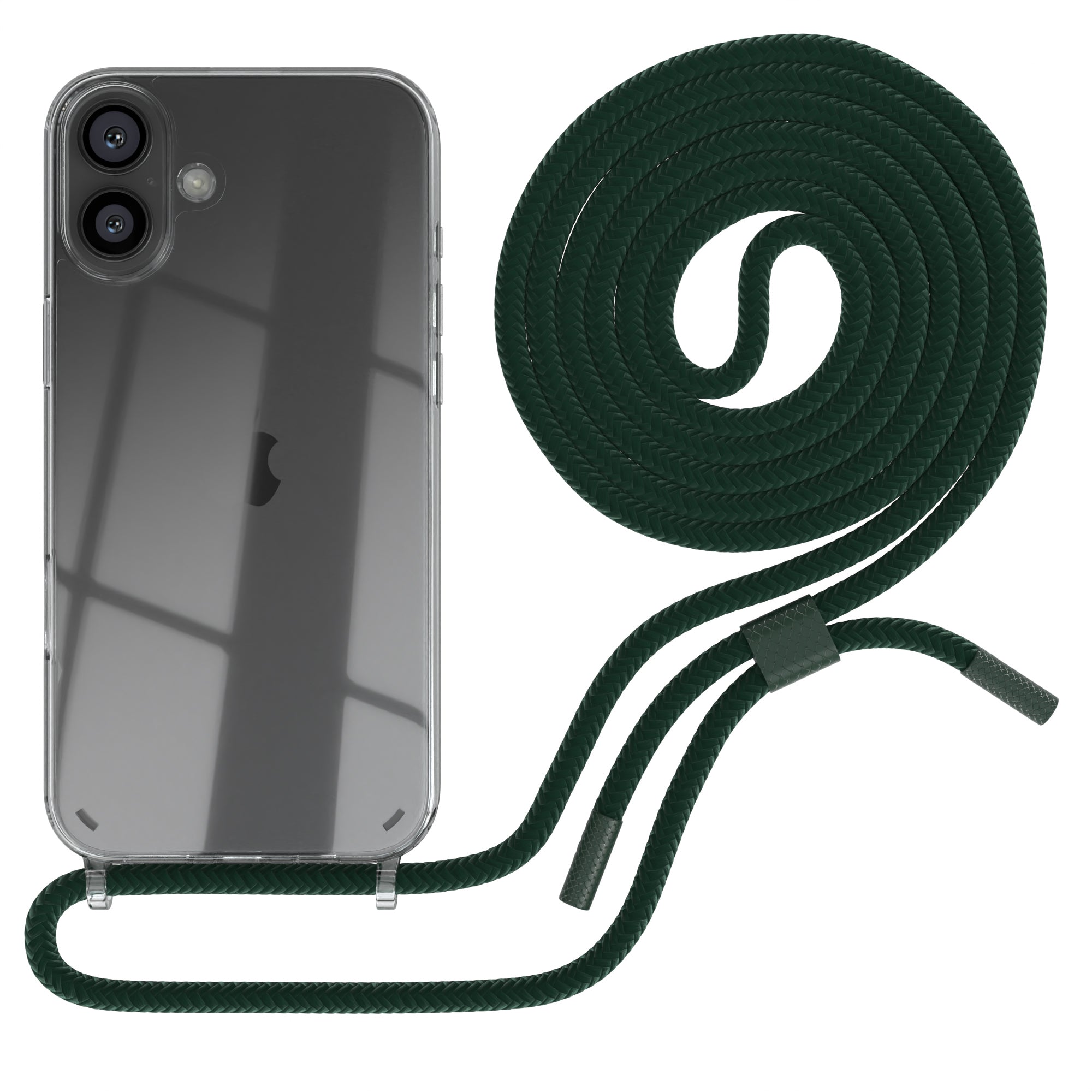 iPhone 16 Plus Hülle + Uni Kordel