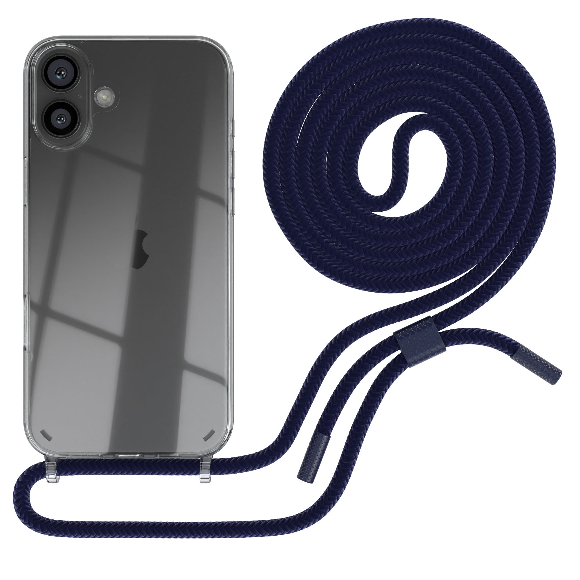 iPhone 16 Plus Hülle + Uni Kordel