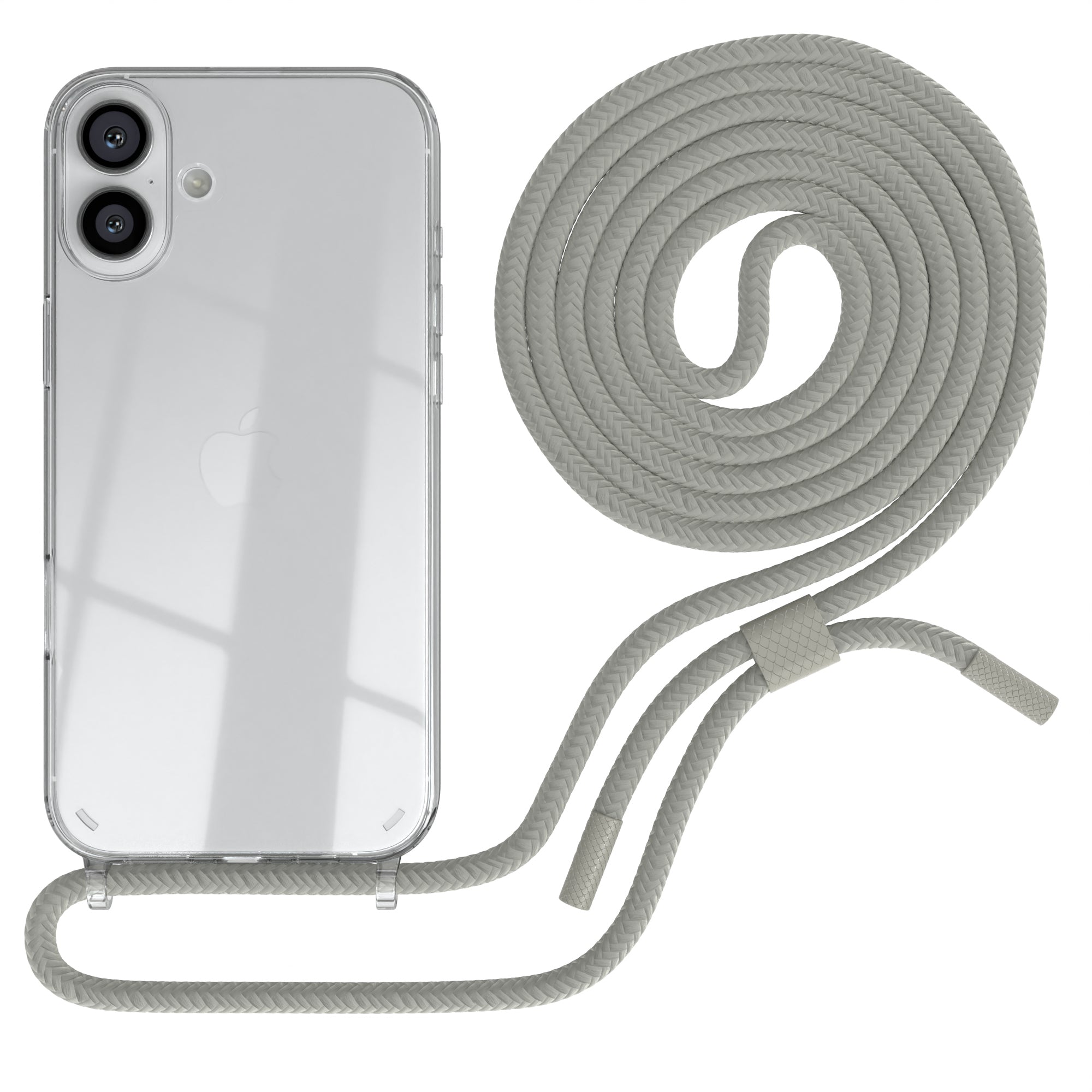 iPhone 16 Plus Hülle + Uni Kordel