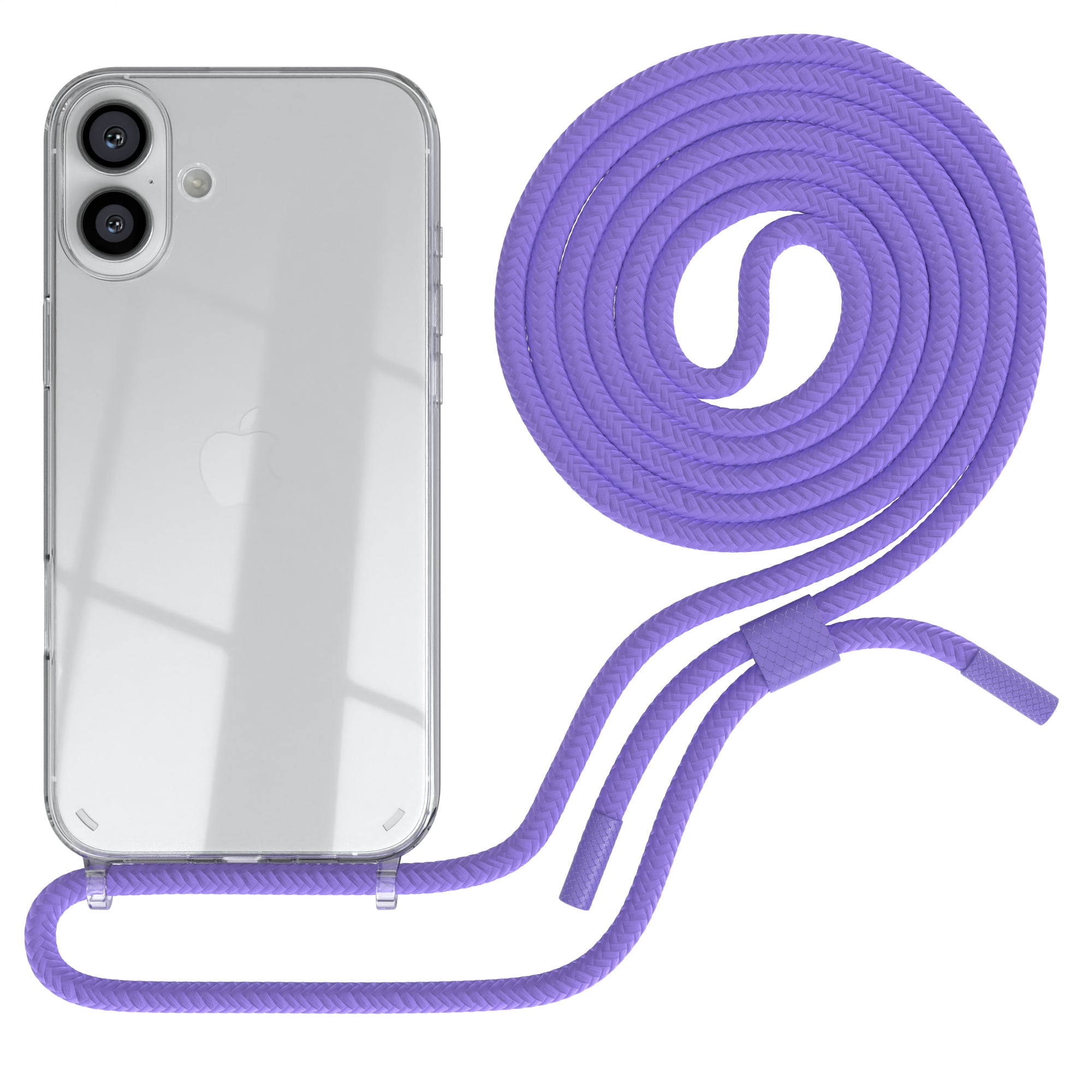 iPhone 16 Plus Hülle + Uni Kordel