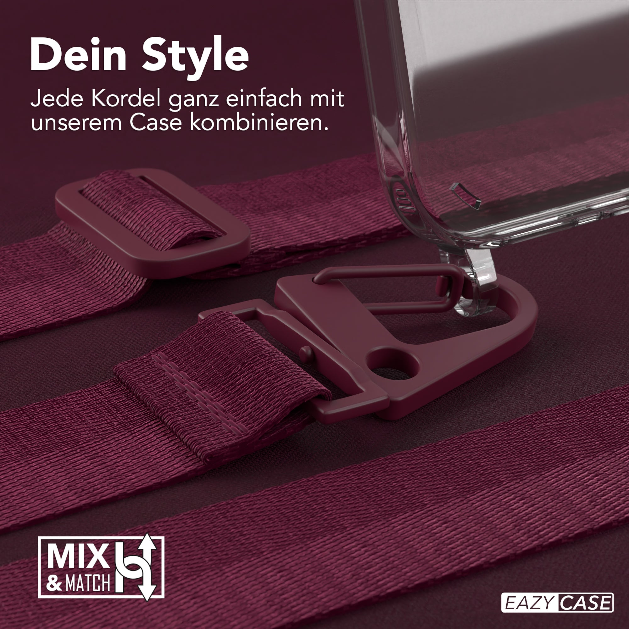 iPhone 16 Plus Hülle + breites Band